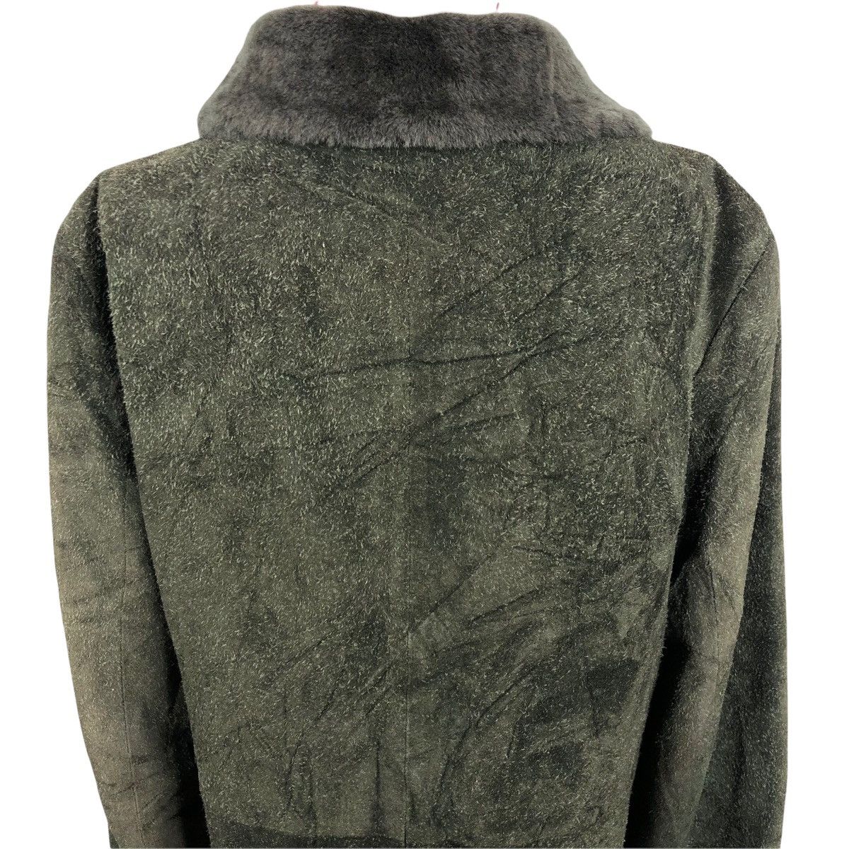 agnes b. Vintage Agnes B Special Suede Leather Car Coat Long Jacket Size US S / EU 44-46 / 1 - 6 Thumbnail