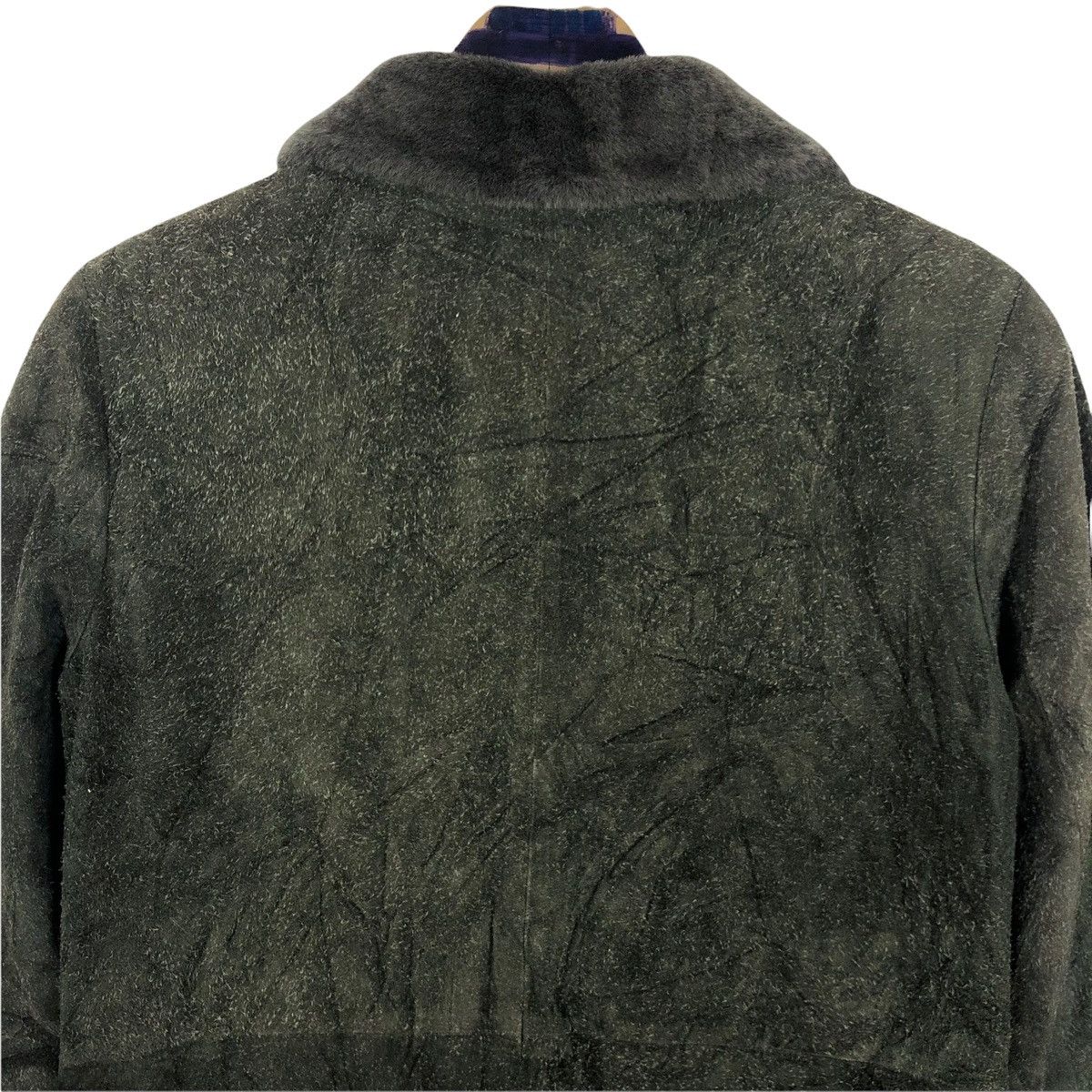 agnes b. Vintage Agnes B Special Suede Leather Car Coat Long Jacket Size US S / EU 44-46 / 1 - 10 Thumbnail