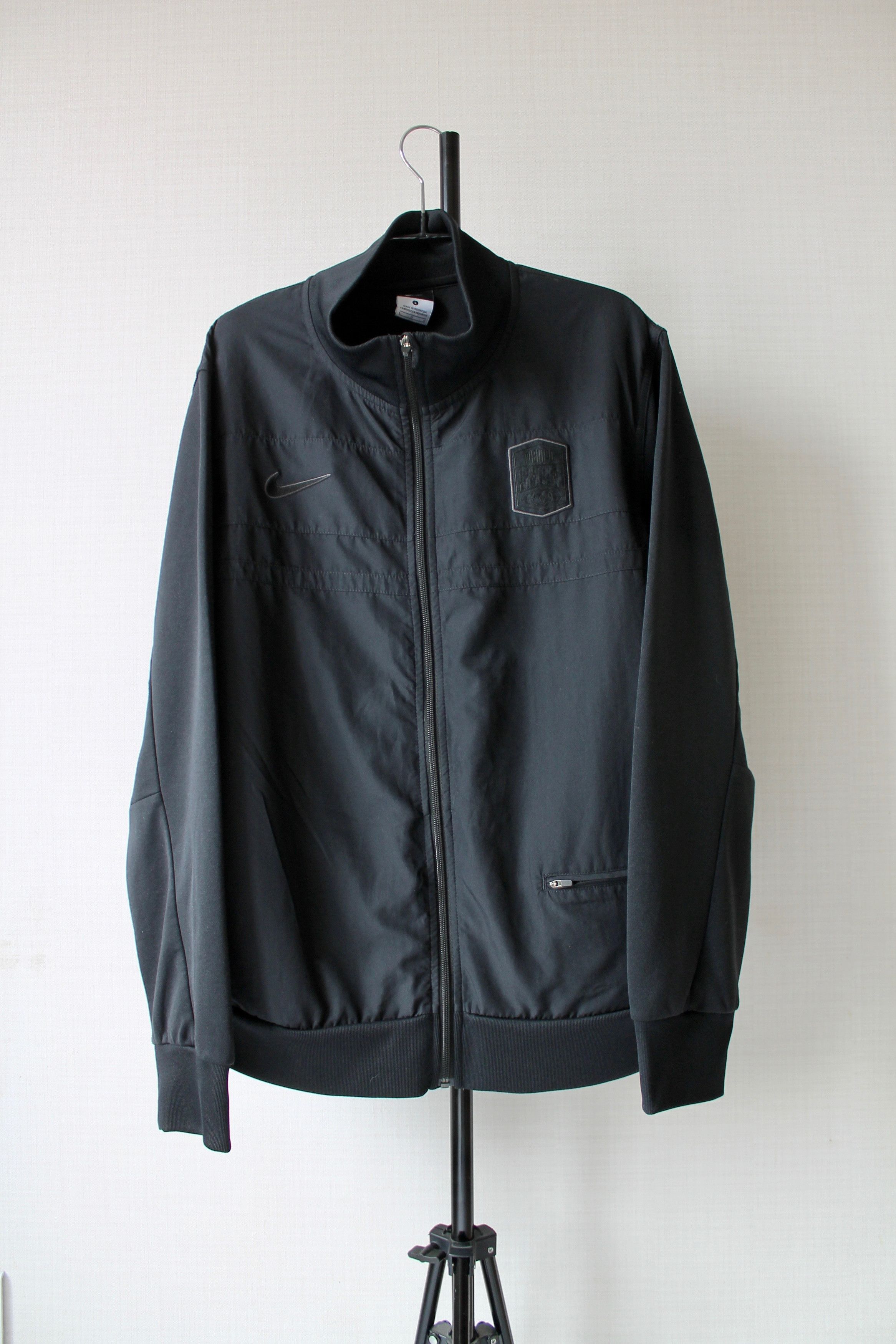 Nike Nike Tiempo Premier Light Jacket Athletic Top Black Size US L / EU 52-54 / 3 - 1 Thumbnail