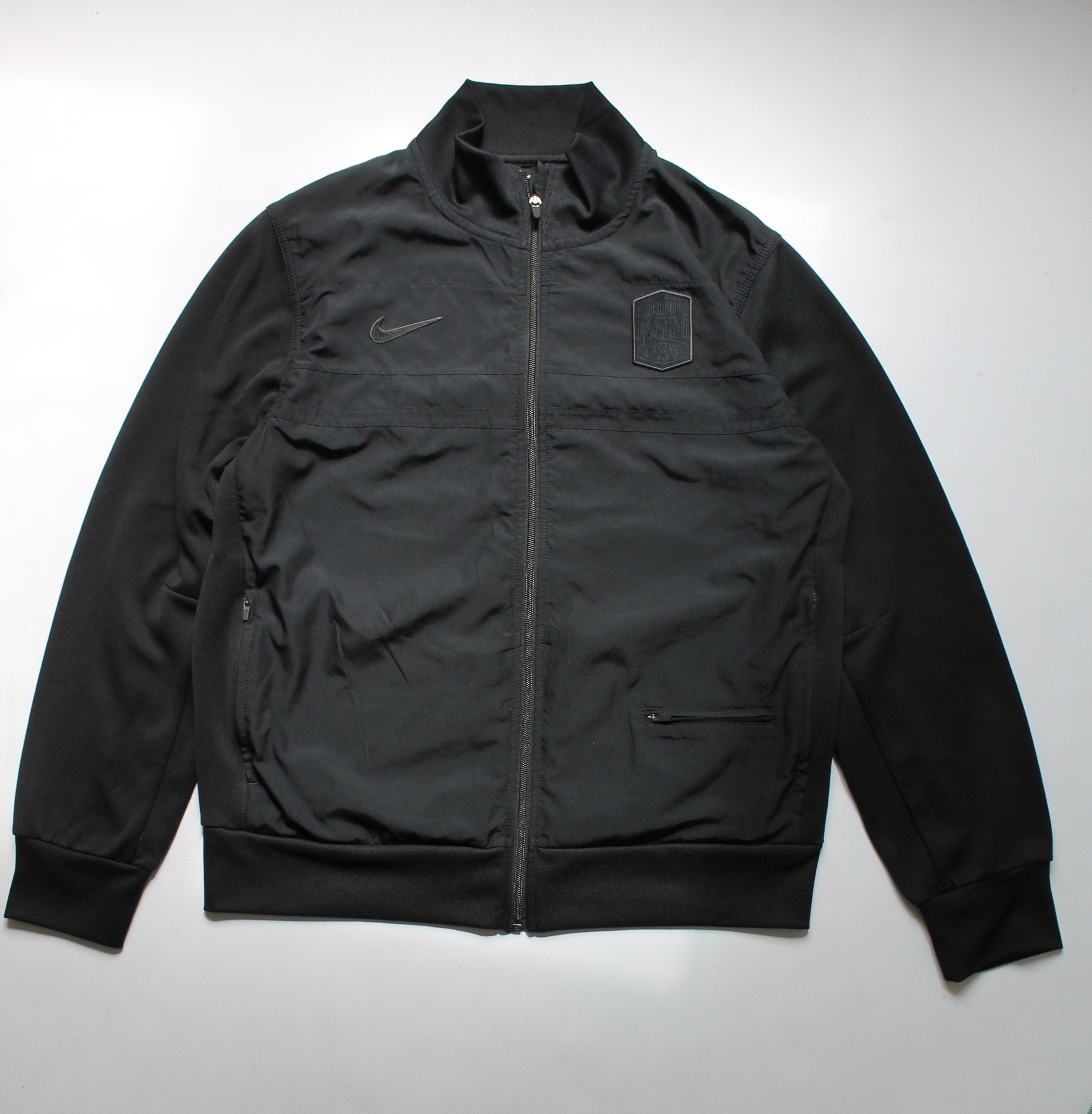 Nike Nike Tiempo Premier Light Jacket Athletic Top Black Size US L / EU 52-54 / 3 - 10 Thumbnail