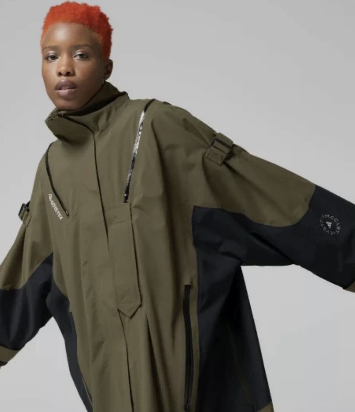Adidas ADIDAS BY STELLA MCCARTNEY GORE-TEX PARKA Size US L / EU 52-54 / 3 - 4 Thumbnail