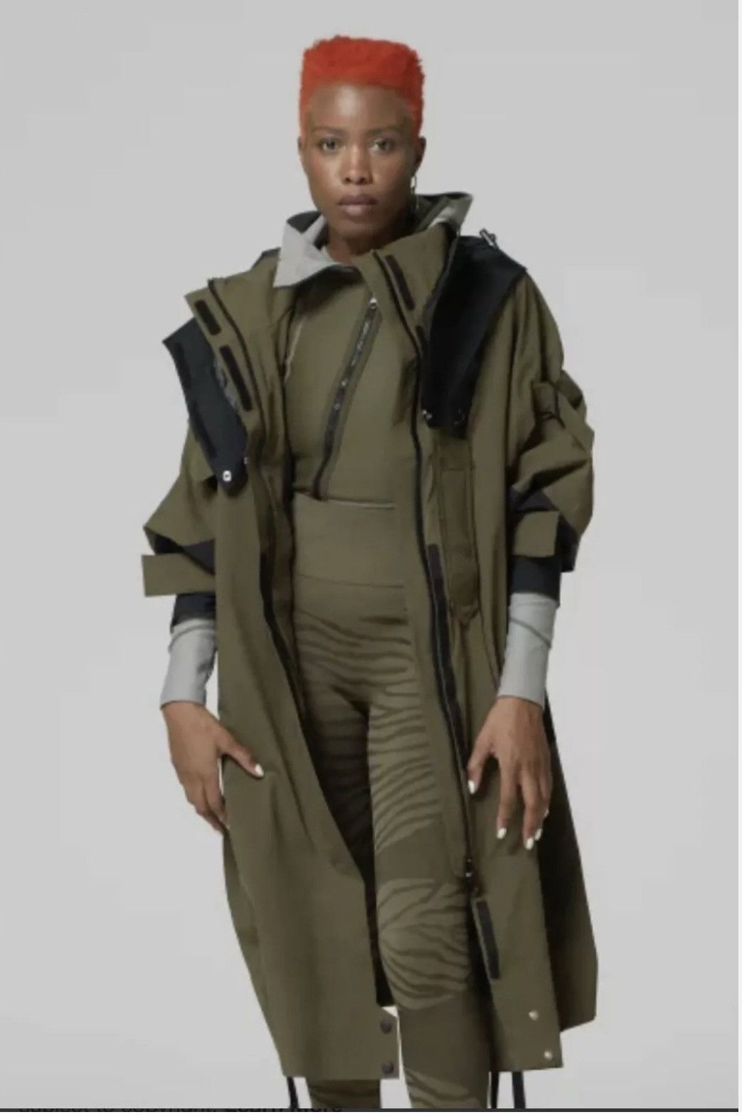 Adidas ADIDAS BY STELLA MCCARTNEY GORE-TEX PARKA Size US L / EU 52-54 / 3 - 1 Thumbnail