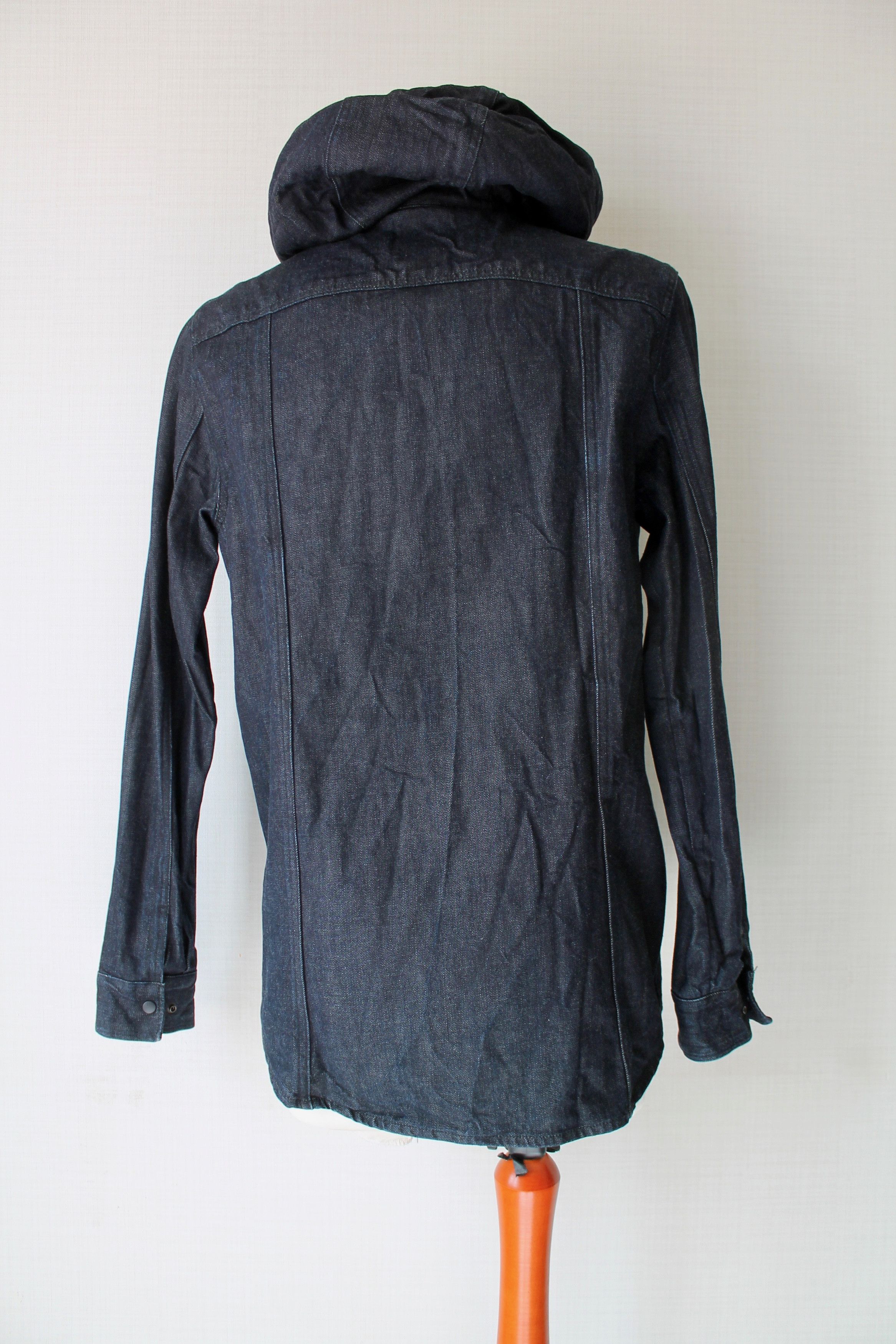 G-Star G Star Raw Hooded Denim Light Jacket Overshirt Long Size US M / EU 48-50 / 2 - 8 Thumbnail