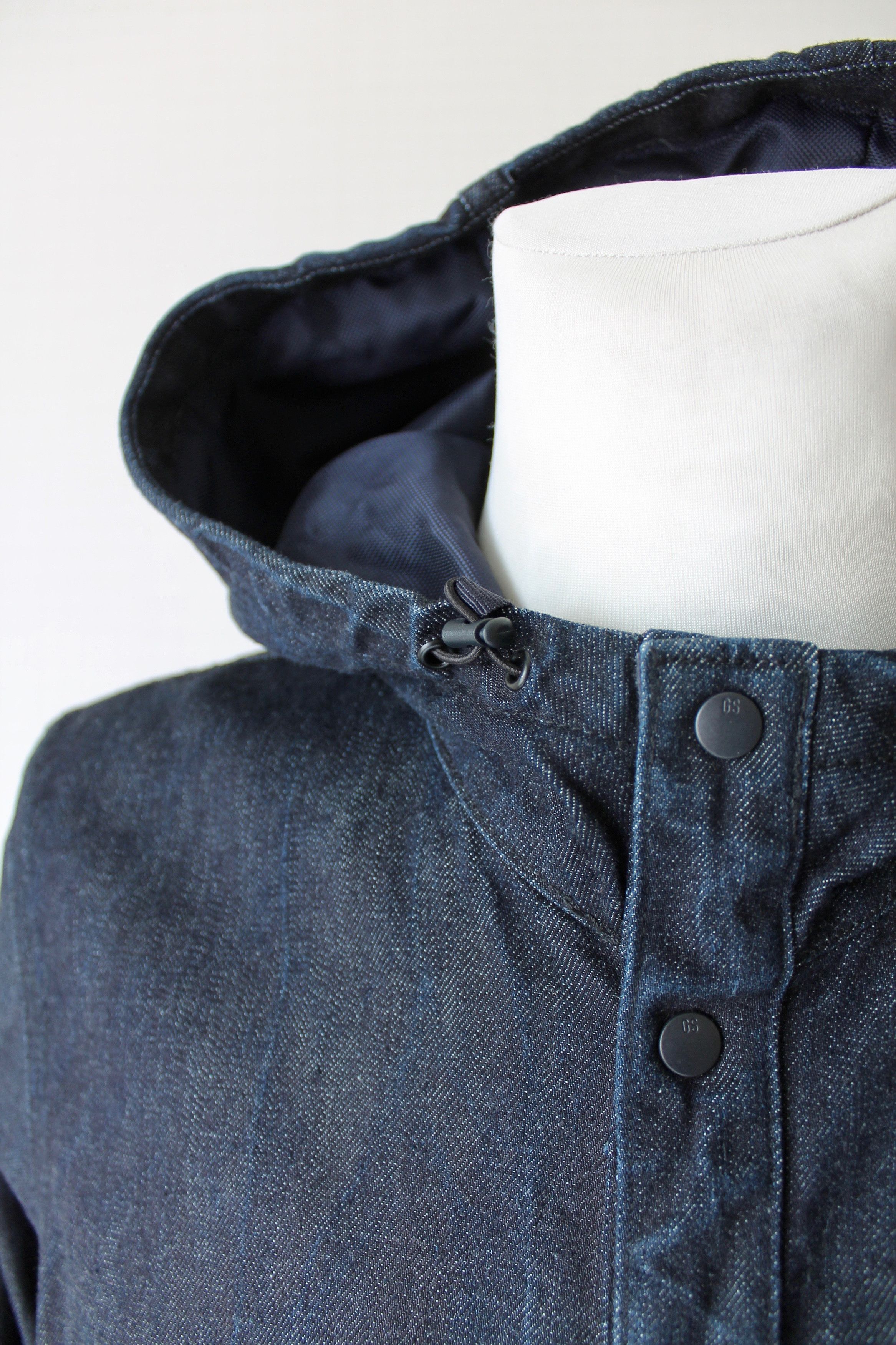 G-Star G Star Raw Hooded Denim Light Jacket Overshirt Long Size US M / EU 48-50 / 2 - 6 Thumbnail