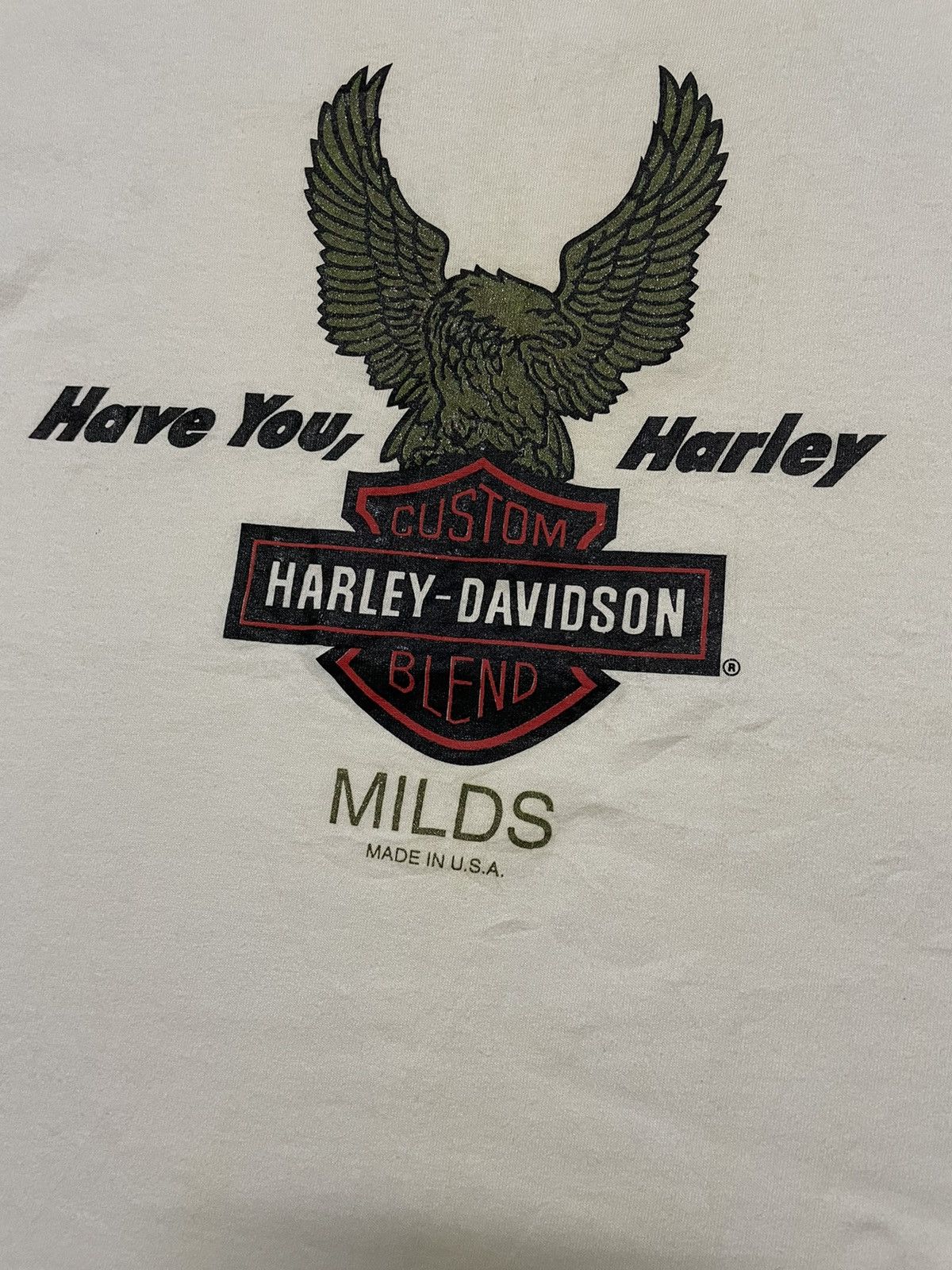 Vintage Vintage 90’s Harley Davidson T.Shirt Size US M / EU 48-50 / 2 - 4 Thumbnail