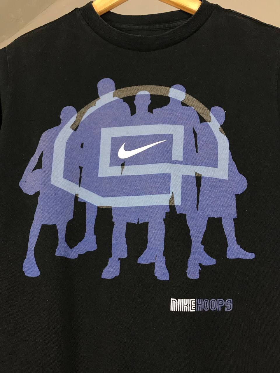 Nike × Vintage Nike swoosh streetwear vintage tee Size US XS / EU 42 / 0 - 3 Thumbnail