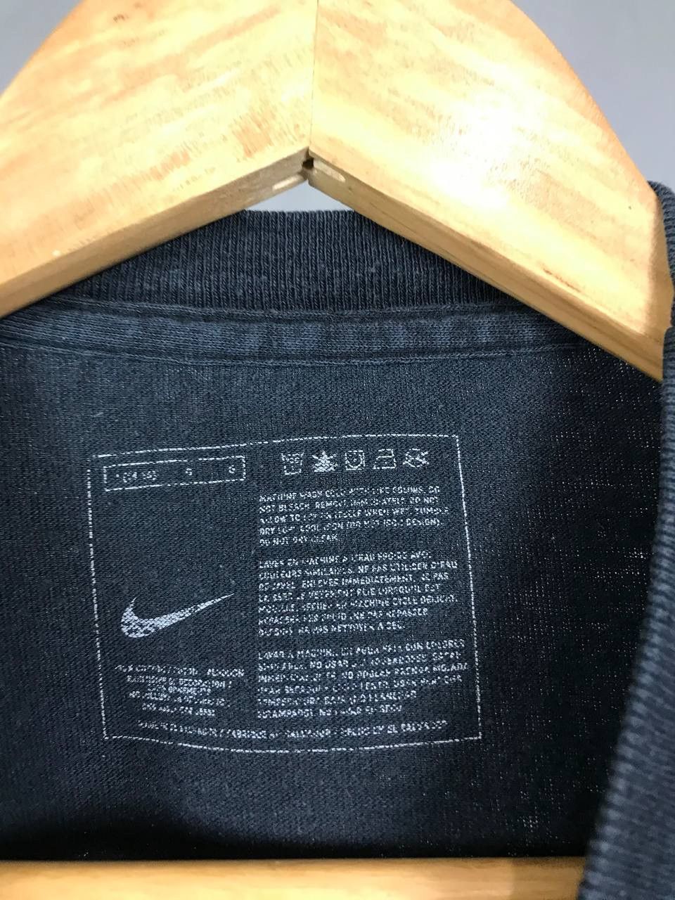 Nike × Vintage Nike swoosh streetwear vintage tee Size US XS / EU 42 / 0 - 4 Thumbnail