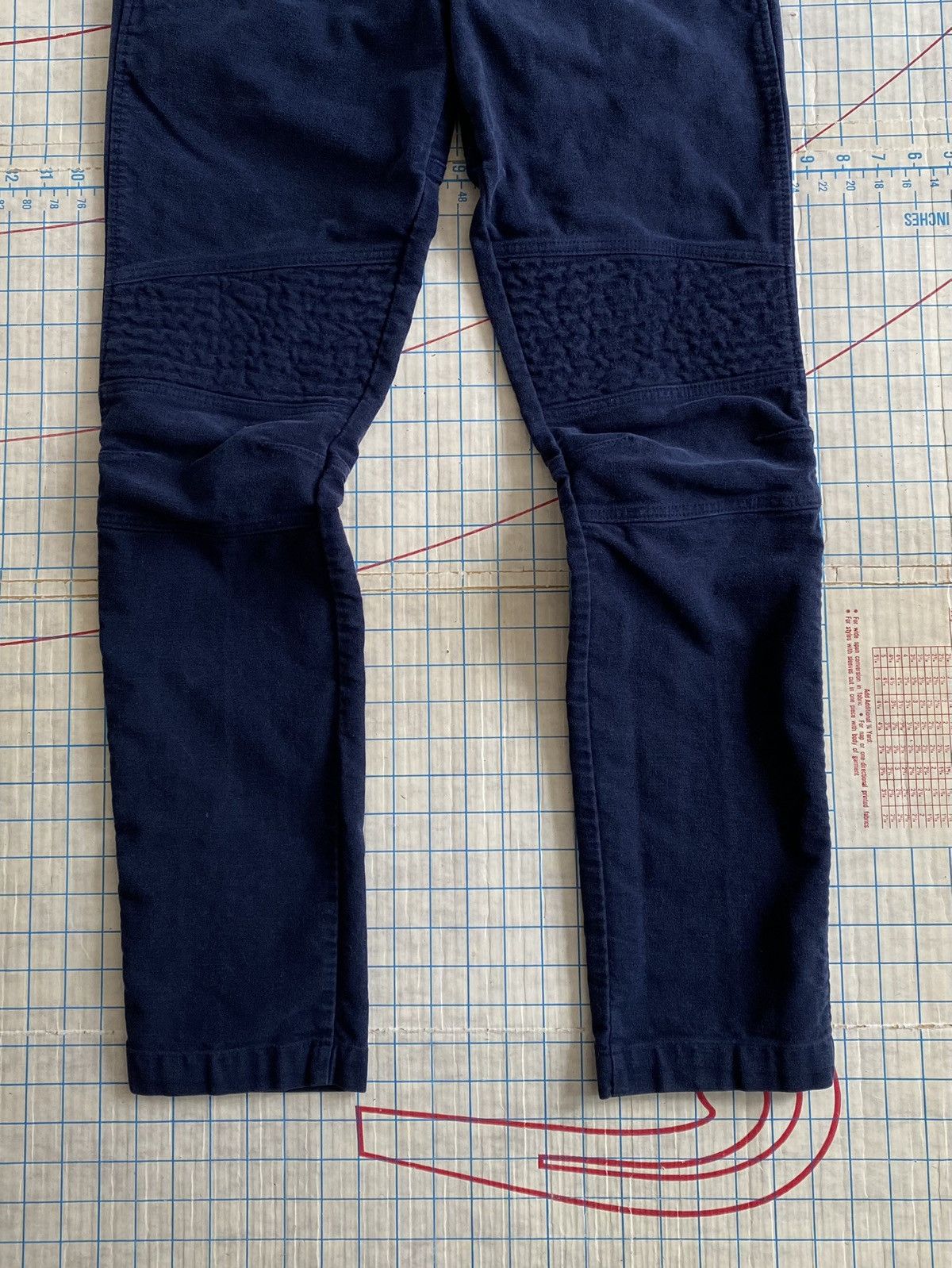 GQ × Gap × Michael Bastian Gap x Michael Bastian GQ For Gap Navy Blue Moro Pants 30x32 Size US 30 / EU 46 - 4 Thumbnail