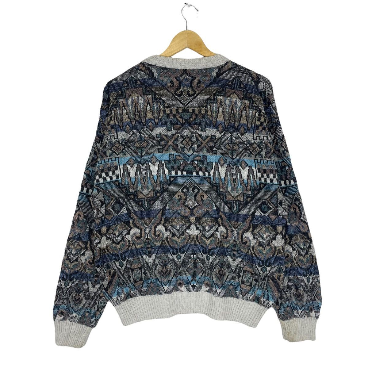 Other ❄️MARCAZZANI ITALY ART WOOL SWEATSHIRT CREWNECK Size US M / EU 48-50 / 2 - 6 Thumbnail