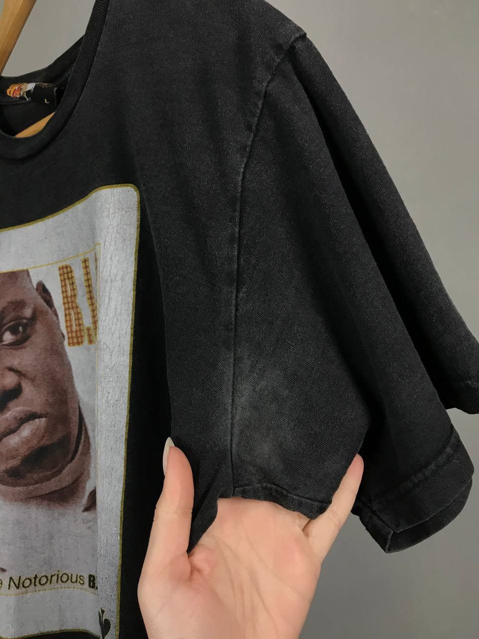 Rap Tees Notorious Big vintage overprinted rap tee Size US L / EU 52-54 / 3 - 8 Thumbnail