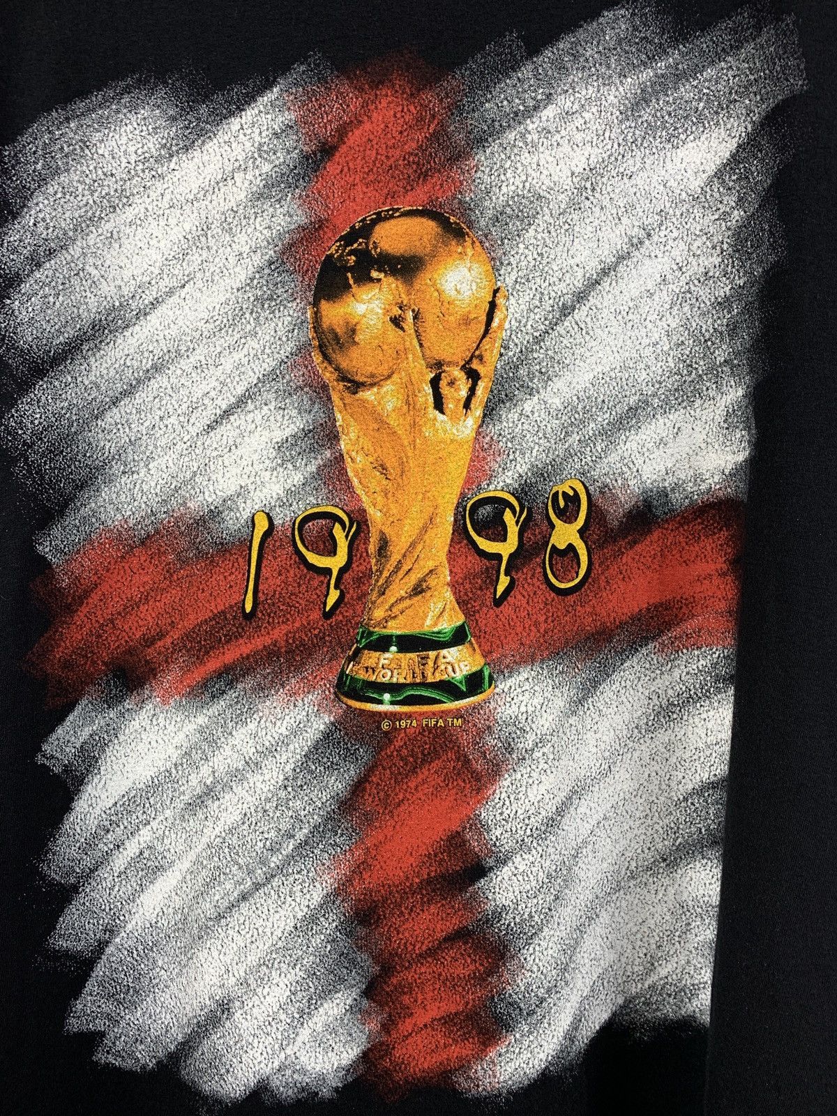 Adidas 1998 Vintage Adidas France FIFA World Cup T-Shirt Size US XL / EU 56 / 4 - 4 Thumbnail