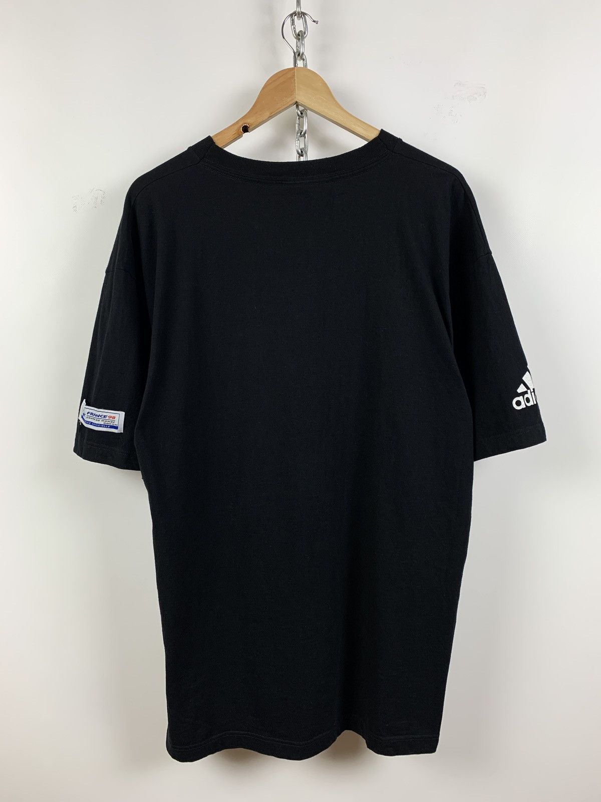 Adidas 1998 Vintage Adidas France FIFA World Cup T-Shirt Size US XL / EU 56 / 4 - 6 Thumbnail