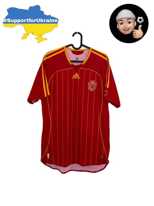 Adidas 2006 2008 Spain National Adidas Home Soccer Jersey | Grailed