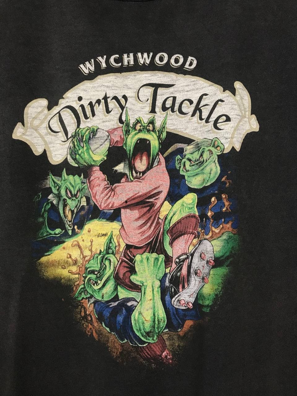 Vintage Wychwood Dirty Tackle vintage black tee Size US XL / EU 56 / 4 - 3 Thumbnail