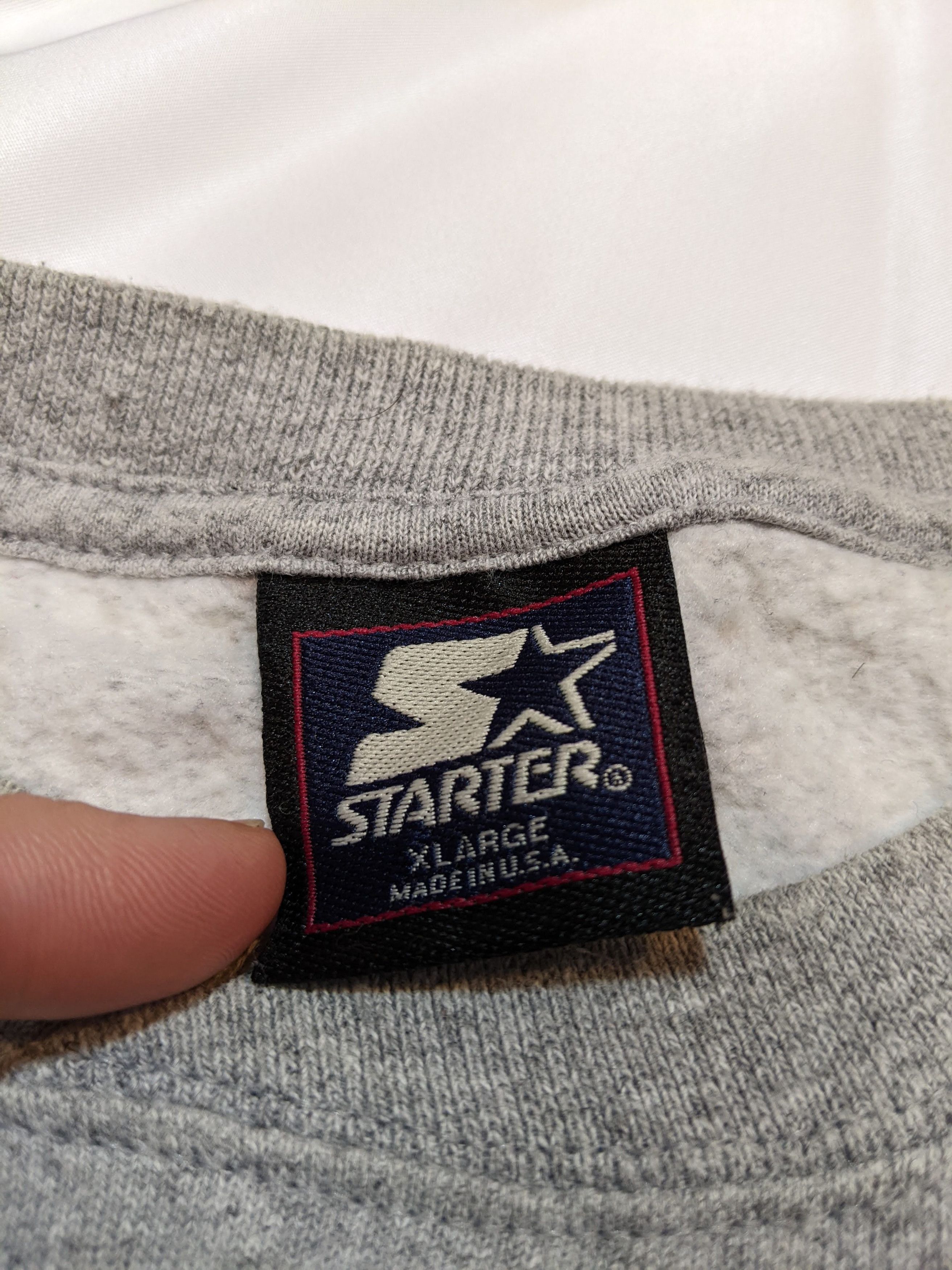 NBA × Starter × Vintage Vintage Starter Chicago Bulls 90s Championship Sweatshirt Size US XL / EU 56 / 4 - 5 Thumbnail