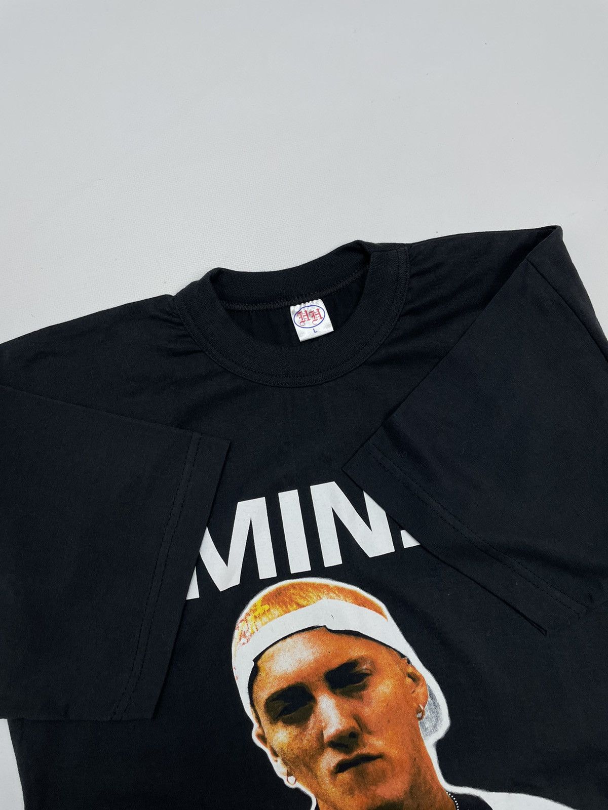 Eminem × Rap Tees × Vintage Vintage 00s Eminem Rap T-Shirt Size US L / EU 52-54 / 3 - 4 Thumbnail