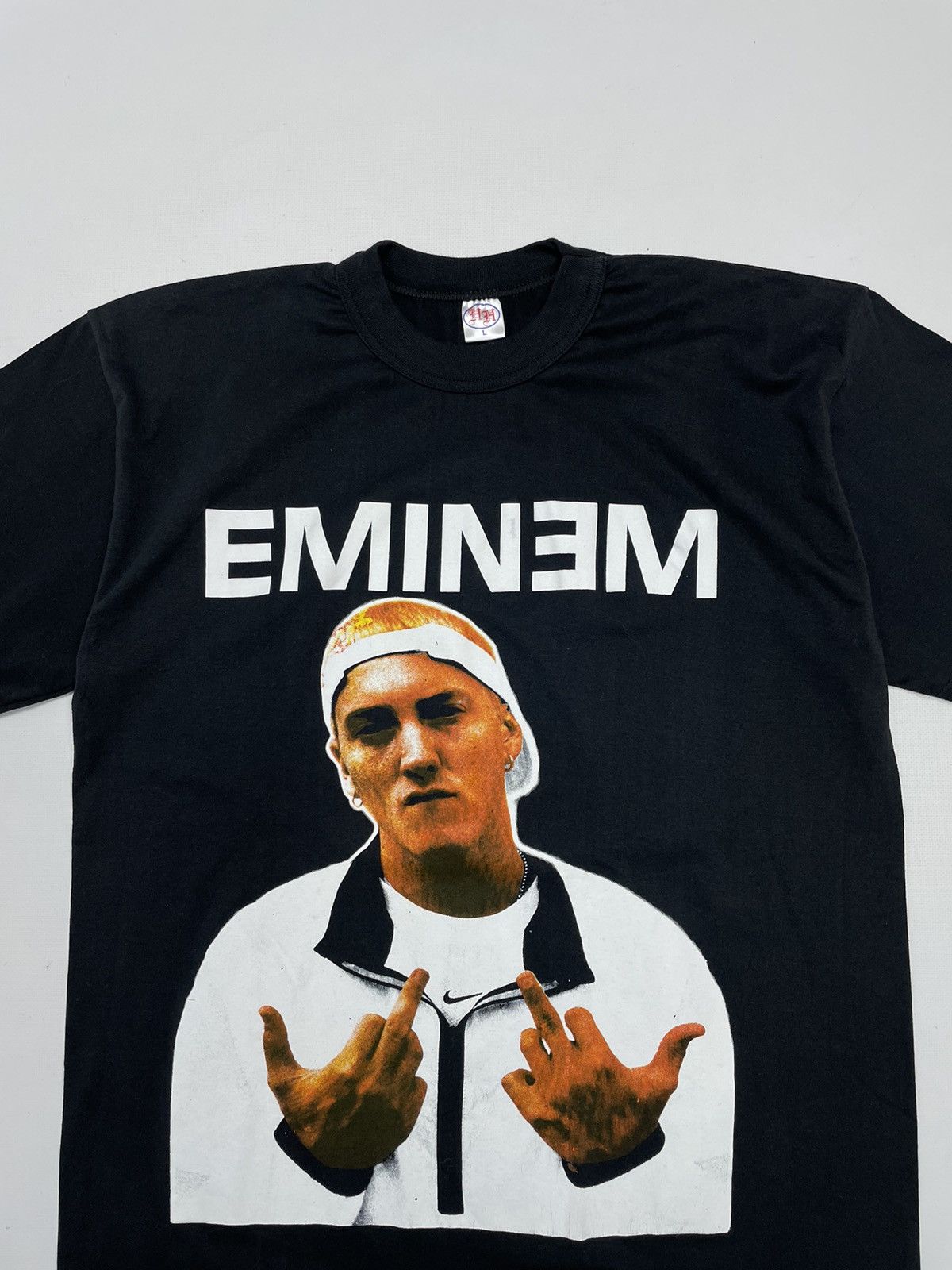 Eminem × Rap Tees × Vintage Vintage 00s Eminem Rap T-Shirt Size US L / EU 52-54 / 3 - 3 Thumbnail