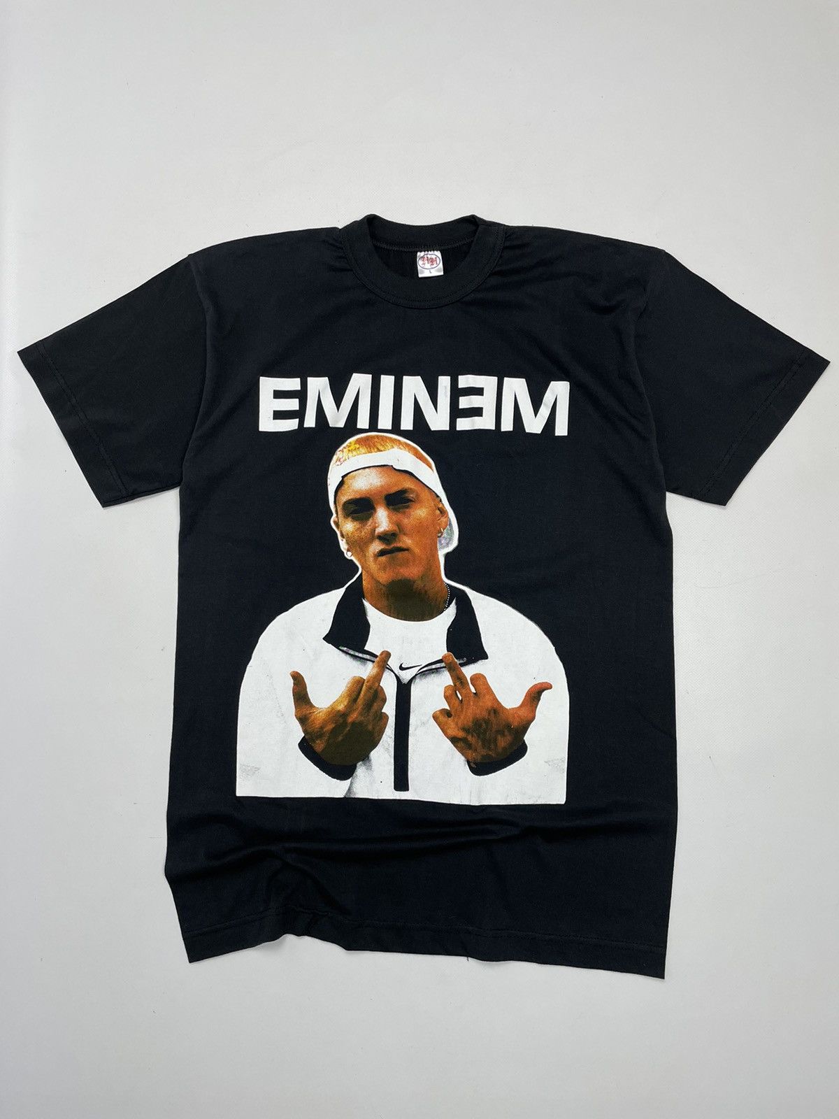Eminem × Rap Tees × Vintage Vintage 00s Eminem Rap T-Shirt Size US L / EU 52-54 / 3 - 1 Thumbnail