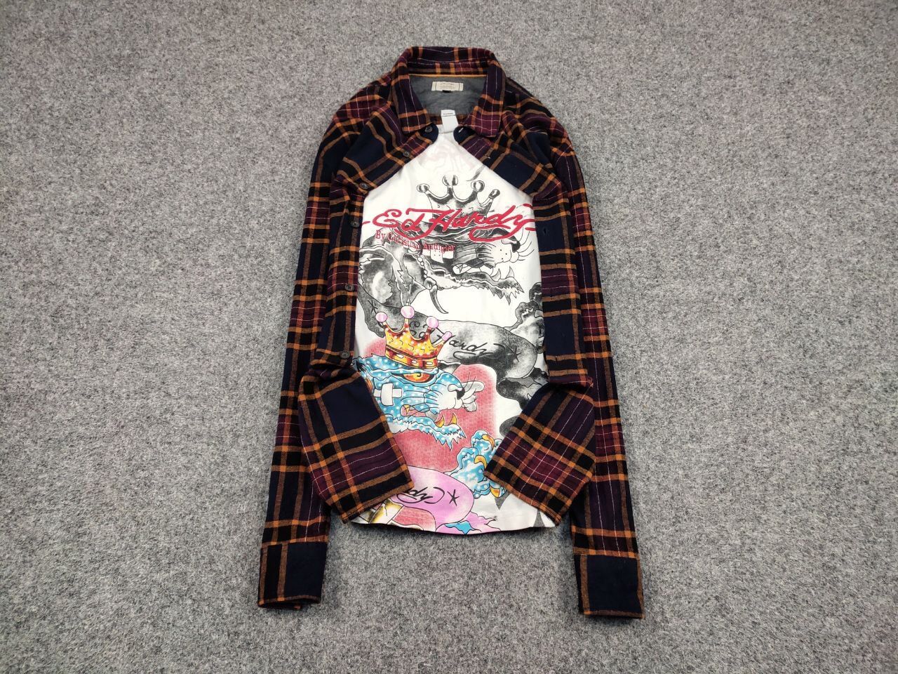 Flannel Vintage Flannel Shirt Travis Scott Style Size US XL / EU 56 / 4 - 2 Thumbnail