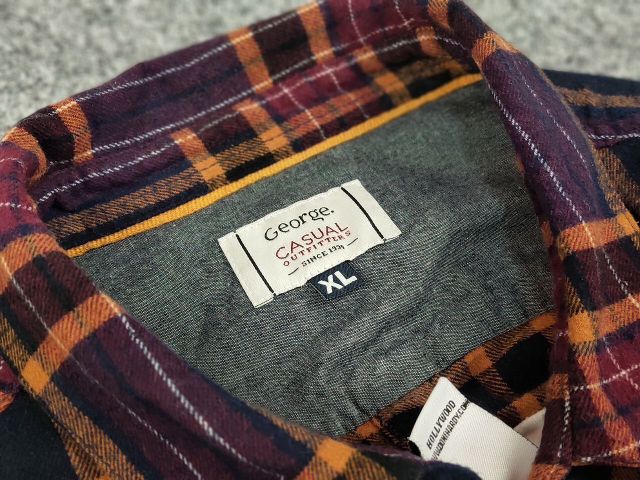 Flannel Vintage Flannel Shirt Travis Scott Style Size US XL / EU 56 / 4 - 12 Thumbnail