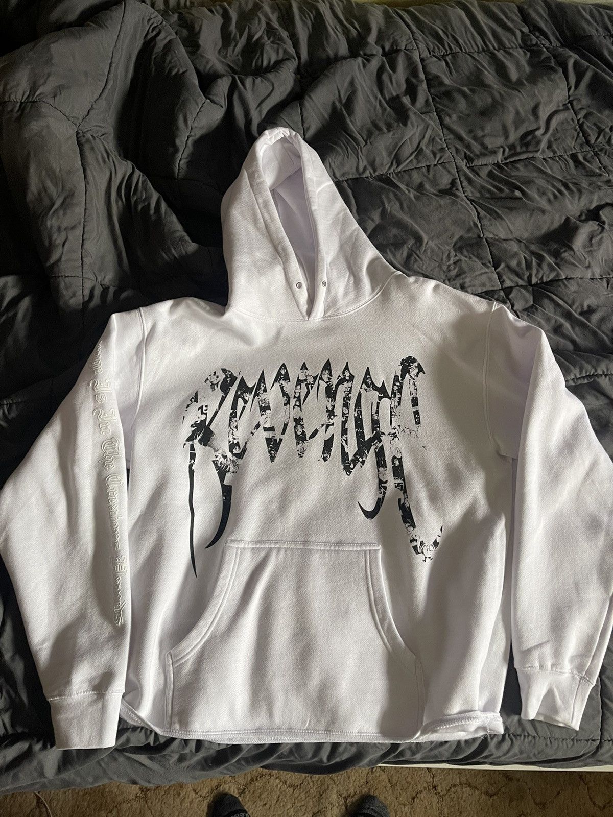 Revenge x online juice world Collage hoodie white XL