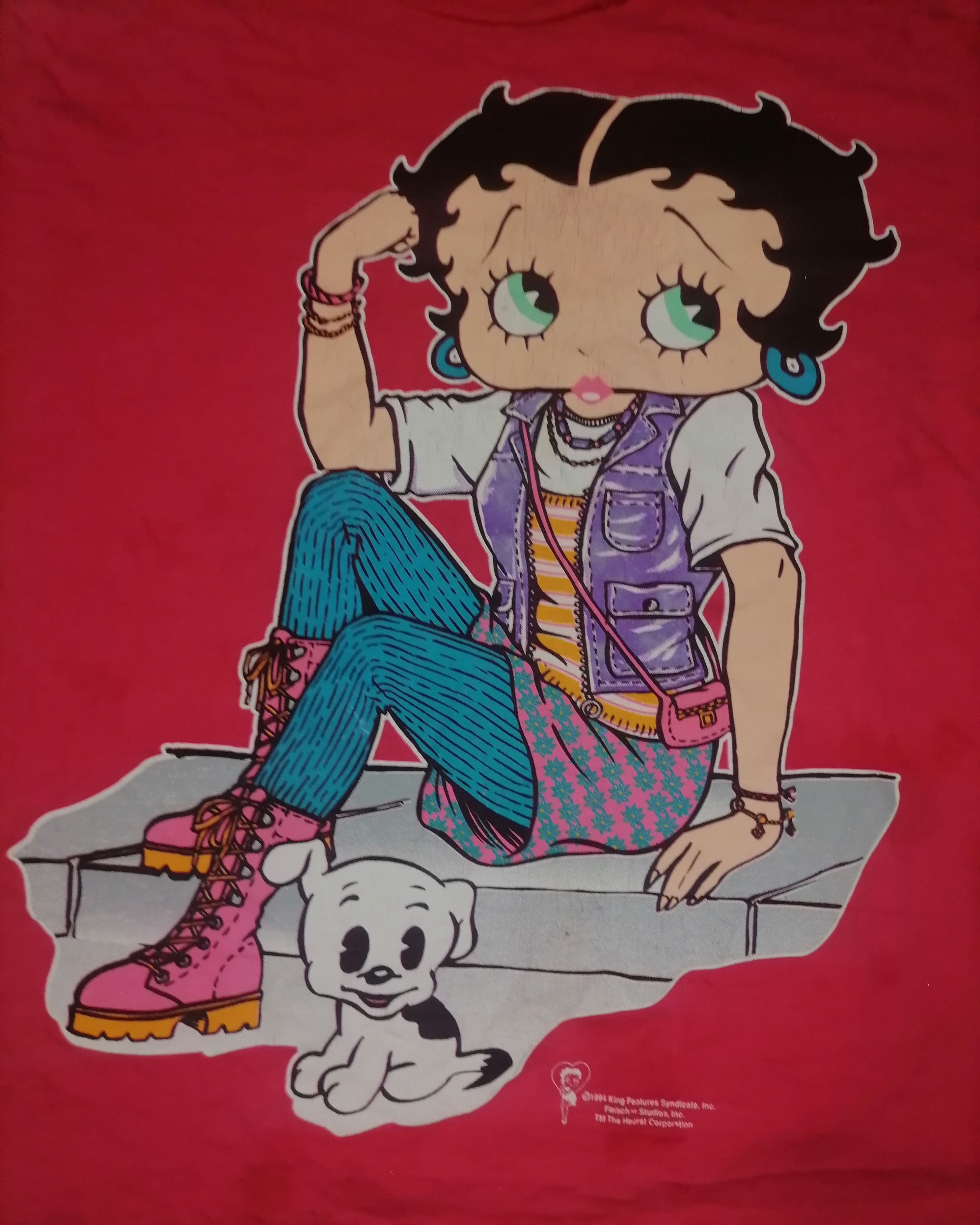 Cartoon Network × Vintage Vintage 90s Betty Boop T-shirt | Grailed