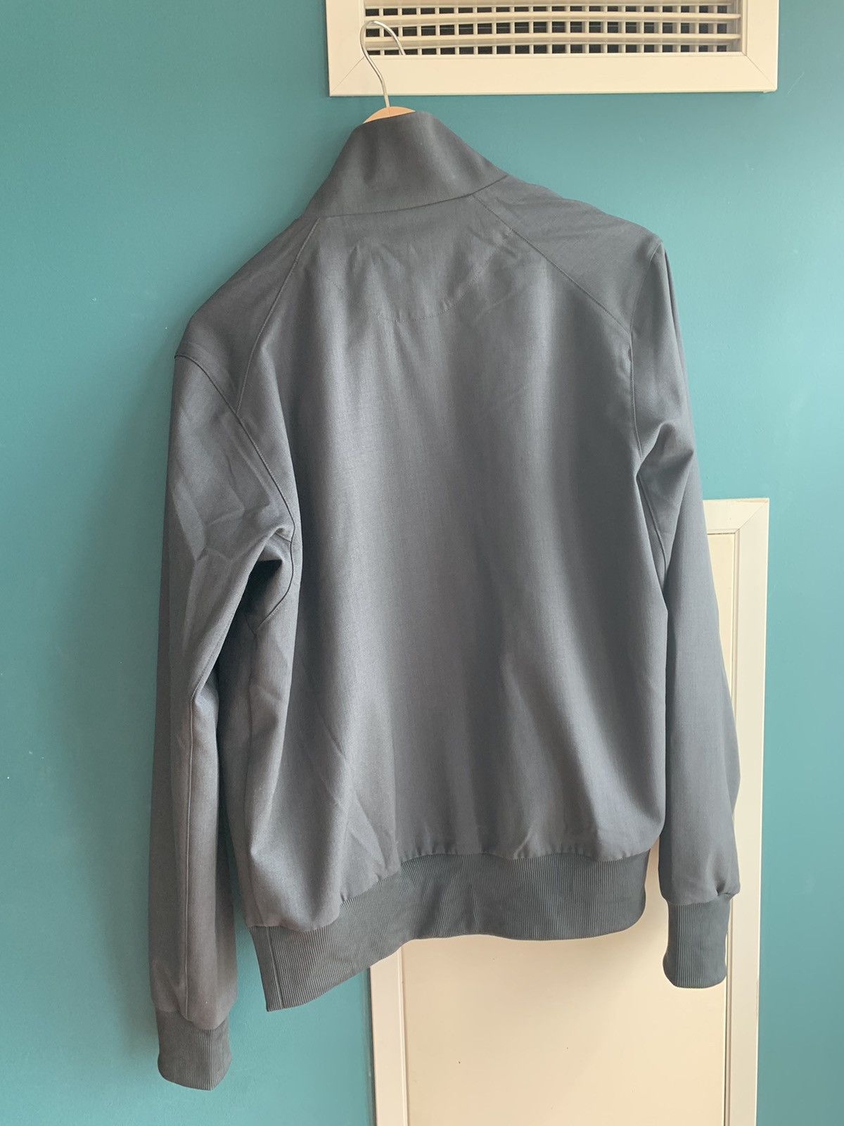 Y-3 Y-3 Grey Refined Wool Track Jacket Size US M / EU 48-50 / 2 - 5 Thumbnail