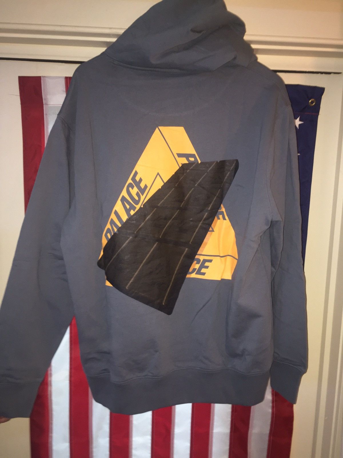 Palace Tri Ferg Chocolate Hoodie Grailed