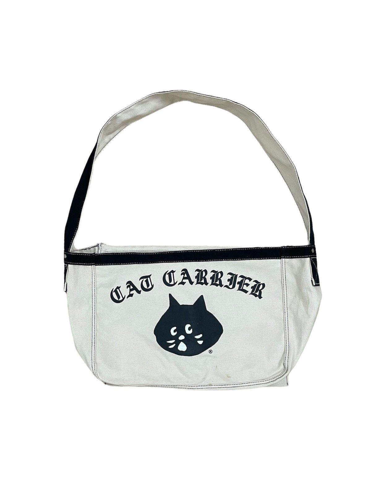 Issey Miyake × Ne-Net Ne-Net by Issey Miyake Cat Carrier Cross Body Bag Size ONE SIZE - 1 Thumbnail