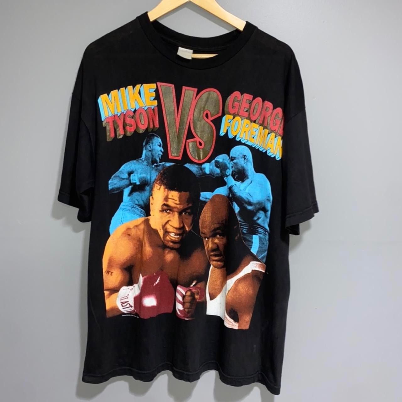 Popular Vintage mike tyson rap tee