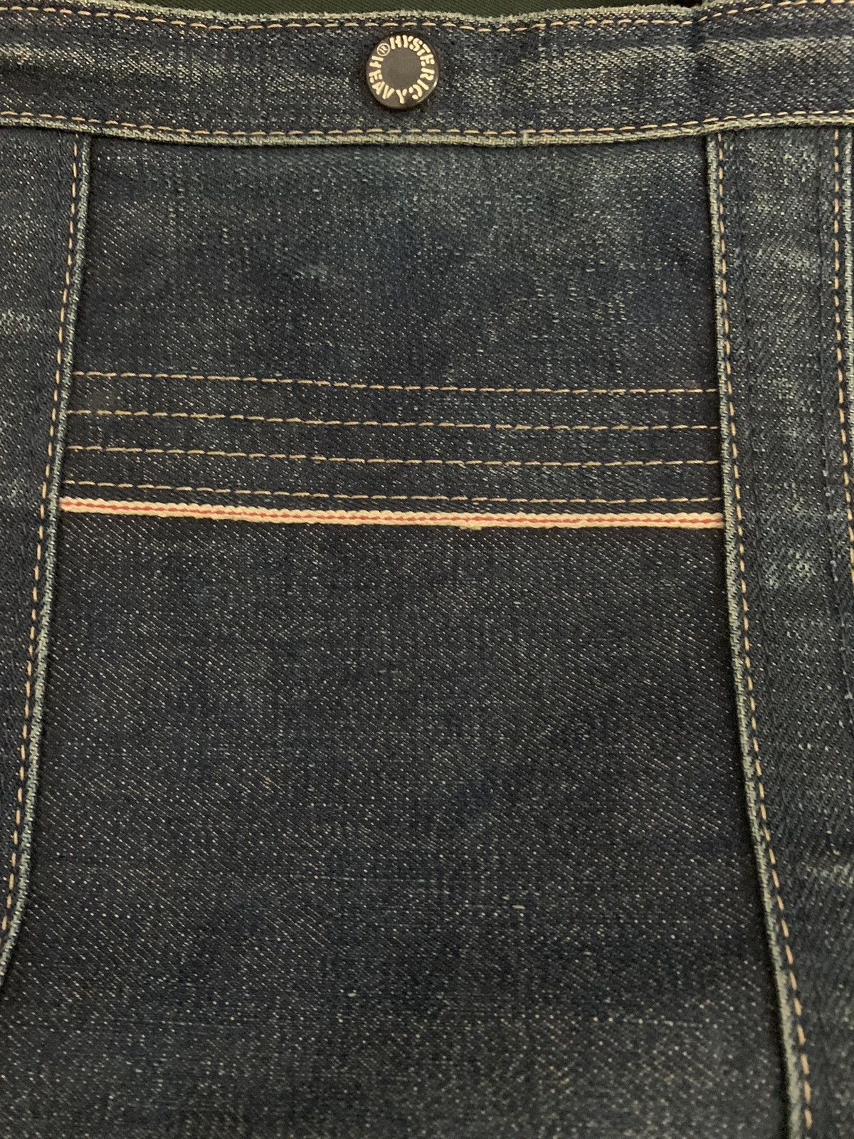 Hysteric Glamour Rare item Hysteric Glamour raw denim heavy Selvedge Size ONE SIZE - 3 Thumbnail