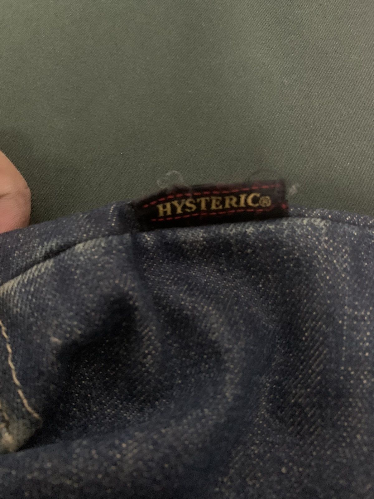 Hysteric Glamour Rare item Hysteric Glamour raw denim heavy Selvedge Size ONE SIZE - 2 Thumbnail
