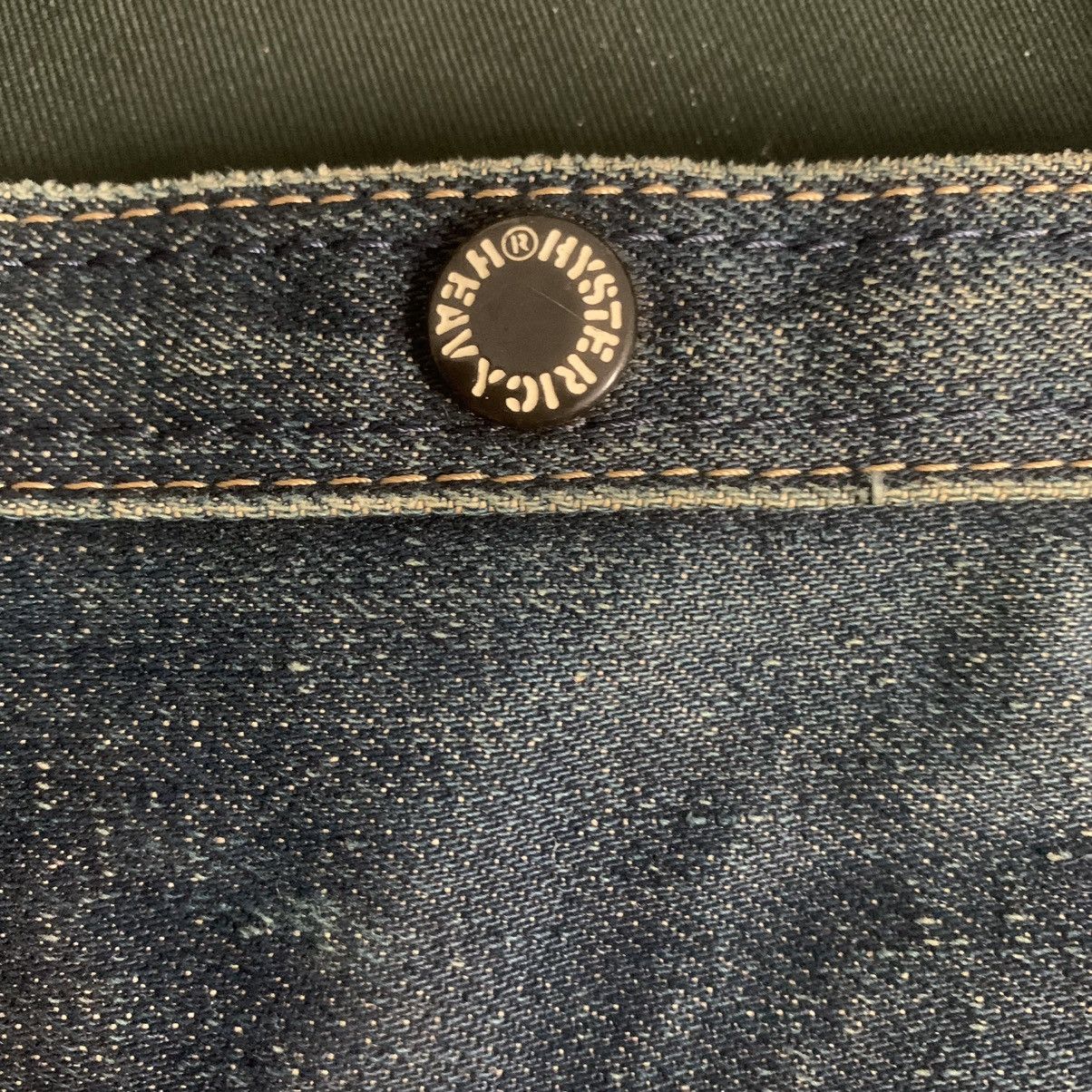 Hysteric Glamour Rare item Hysteric Glamour raw denim heavy Selvedge Size ONE SIZE - 7 Thumbnail