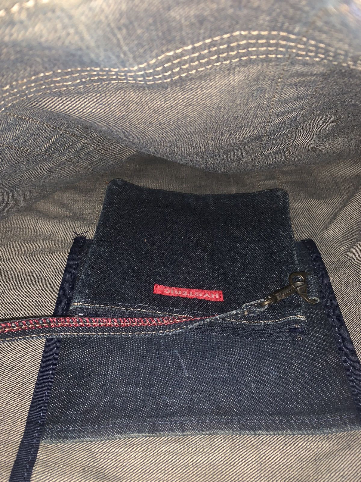 Hysteric Glamour Rare item Hysteric Glamour raw denim heavy Selvedge Size ONE SIZE - 5 Thumbnail