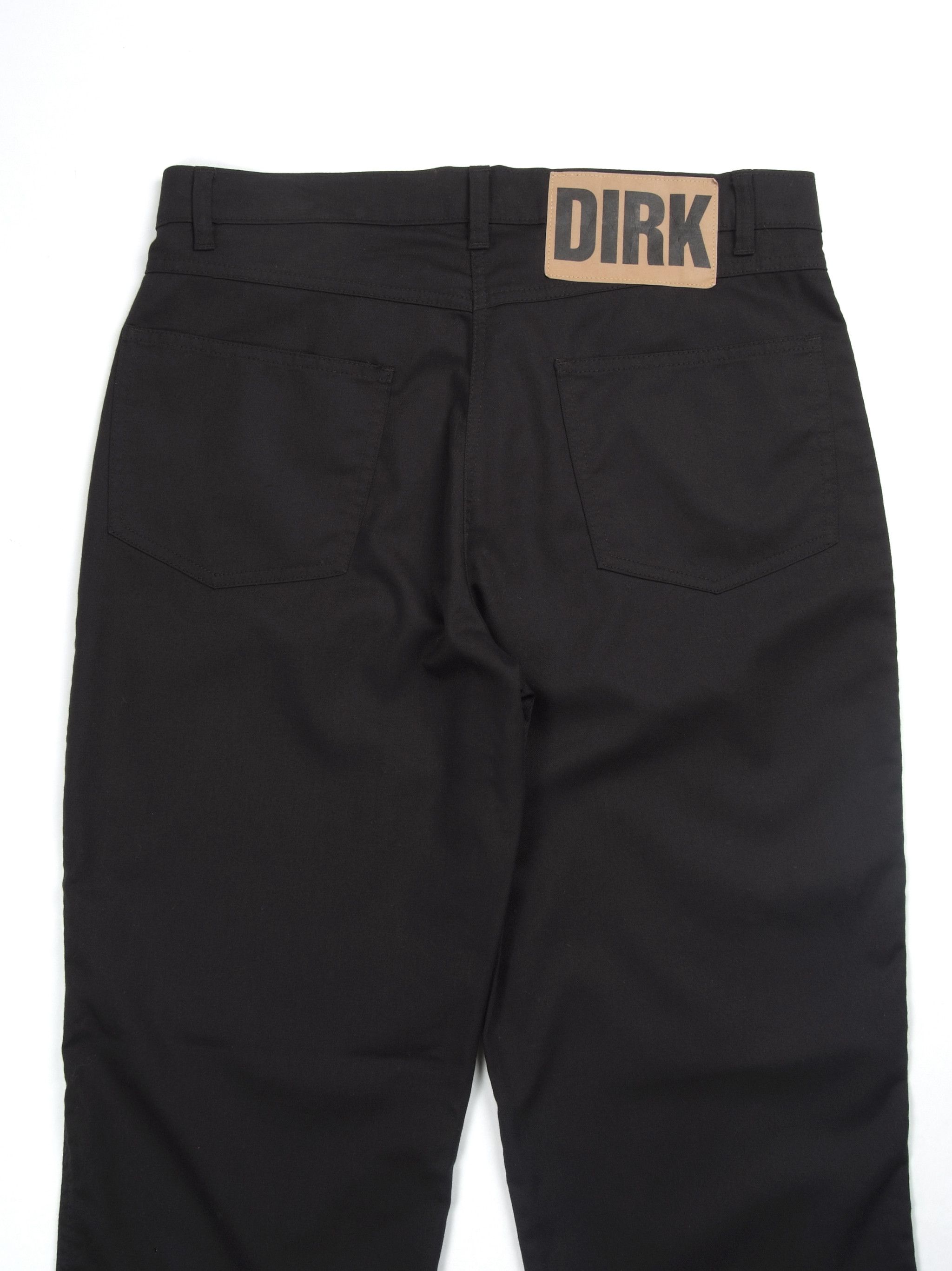 Dirk Bikkembergs VTG y2k Dirk Bikkembergs Straight Black Jeans Size US 32 / EU 48 - 3 Thumbnail