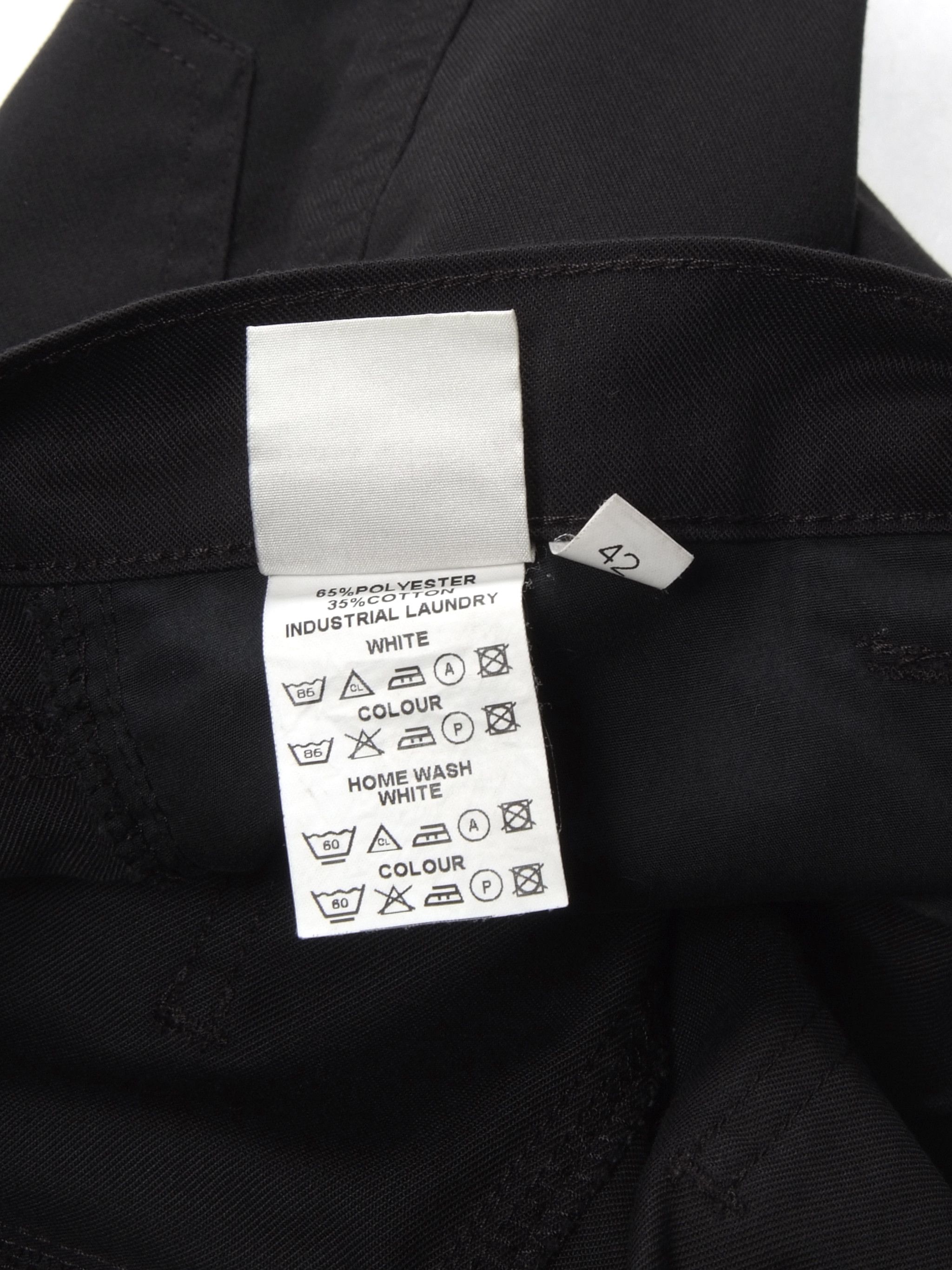 Dirk Bikkembergs VTG y2k Dirk Bikkembergs Straight Black Jeans Size US 32 / EU 48 - 5 Thumbnail