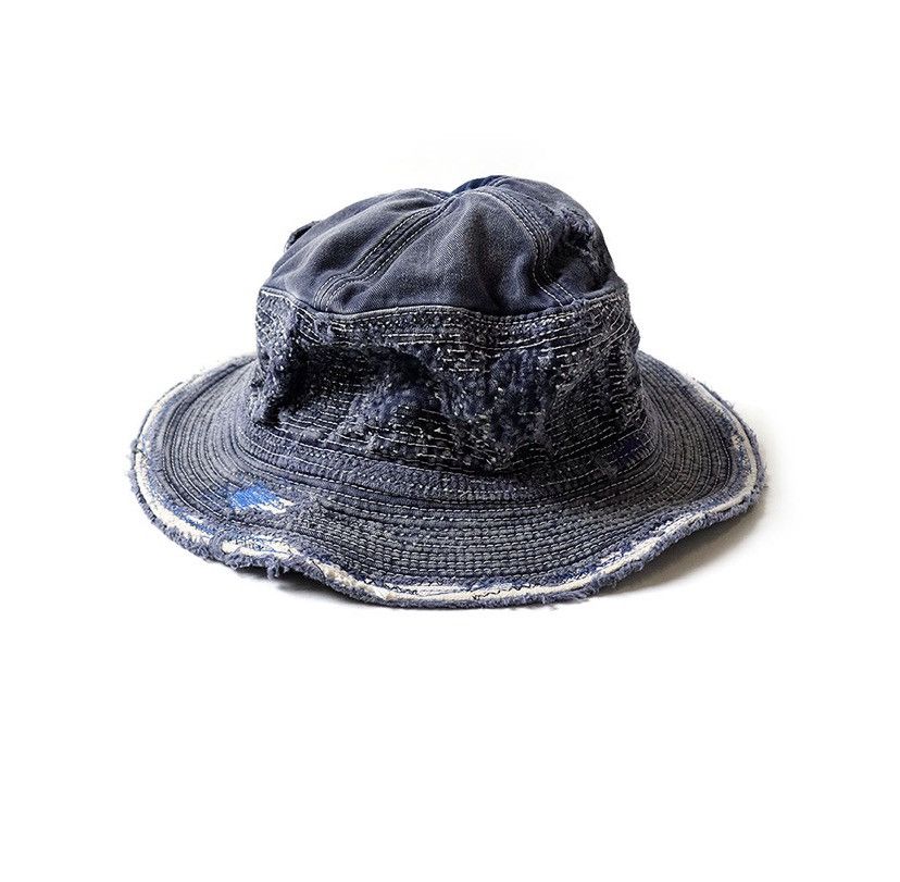 Kapital Kapital chino old man and sea hat crash remake Size ONE SIZE - 1 Preview