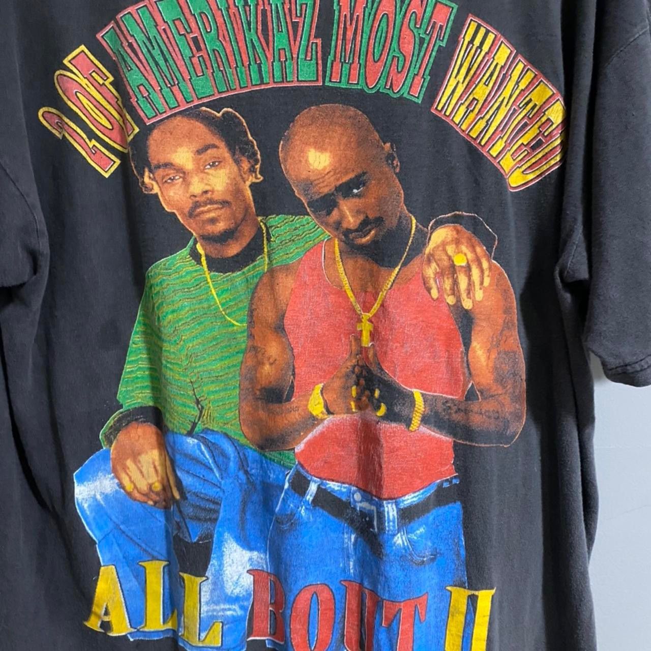 Vintage 2pac Tupac snoop dogg vintage 90's 90s rap tee | Grailed