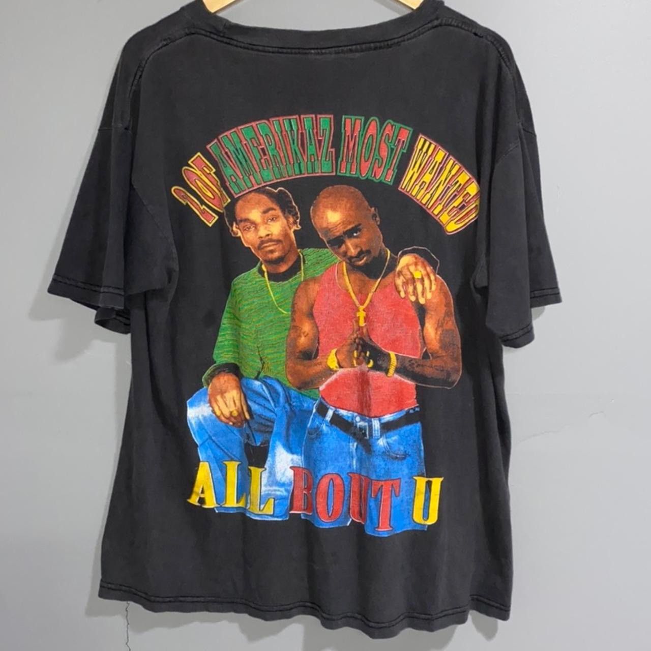 Vintage 2pac Tupac snoop dogg vintage 90's 90s rap tee | Grailed