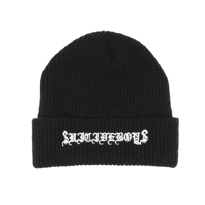 Fuck The Population G59 Suicideboys Greyfivenine SB Logo Beanie Black ...