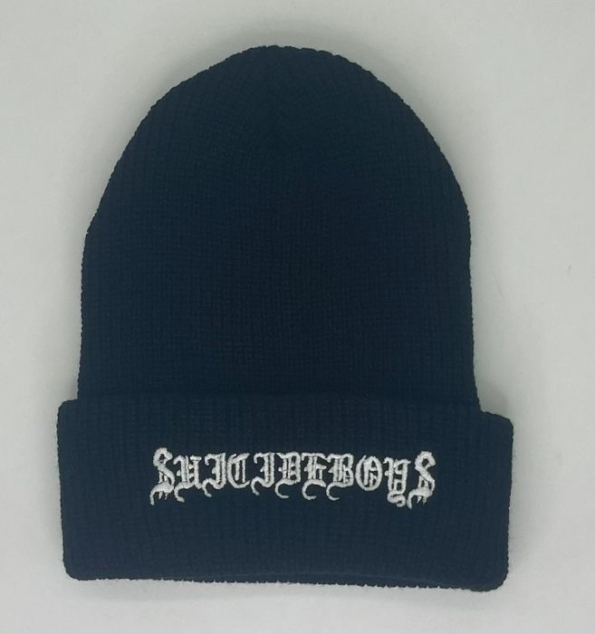 Fuck The Population G59 Suicideboys Greyfivenine SB Logo Beanie Black ...