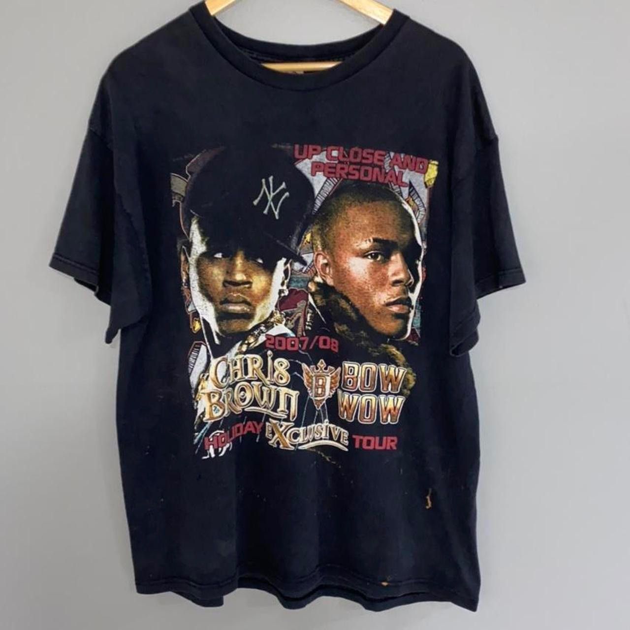 Rap Tees × Vintage Chris Brown Bow Wow Soulja Boy rap tour concert 