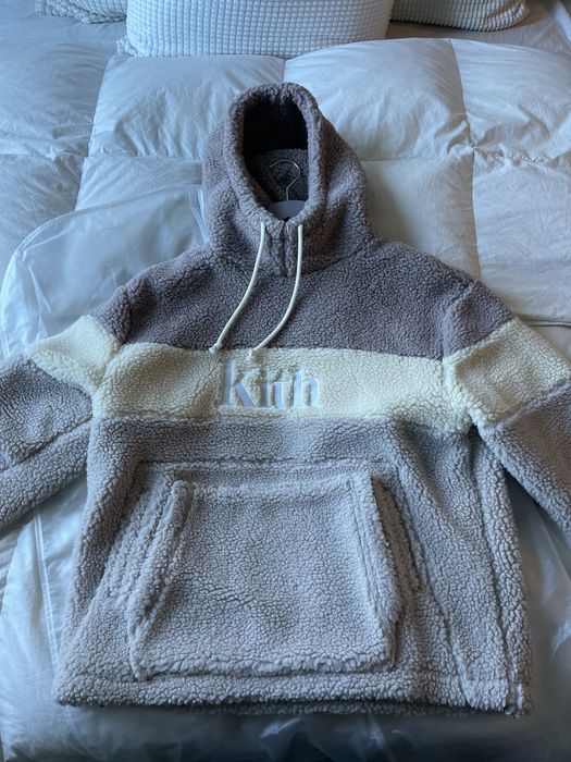 Kith Sherpa Double Pocket Hoodie | Grailed