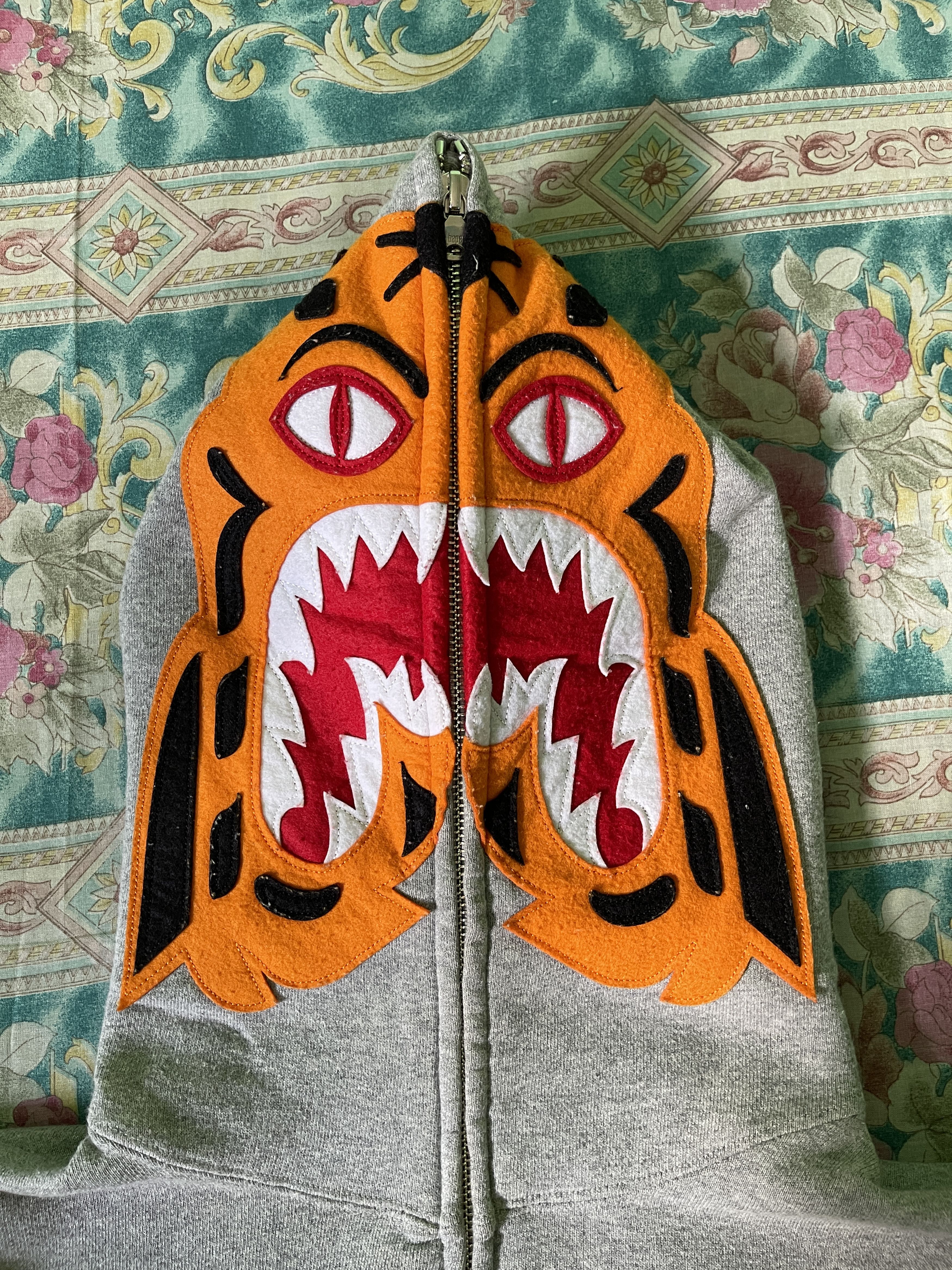 Bape Tiger Full Zip Hoodie Size S / US 4 / IT 40 - 7 Thumbnail