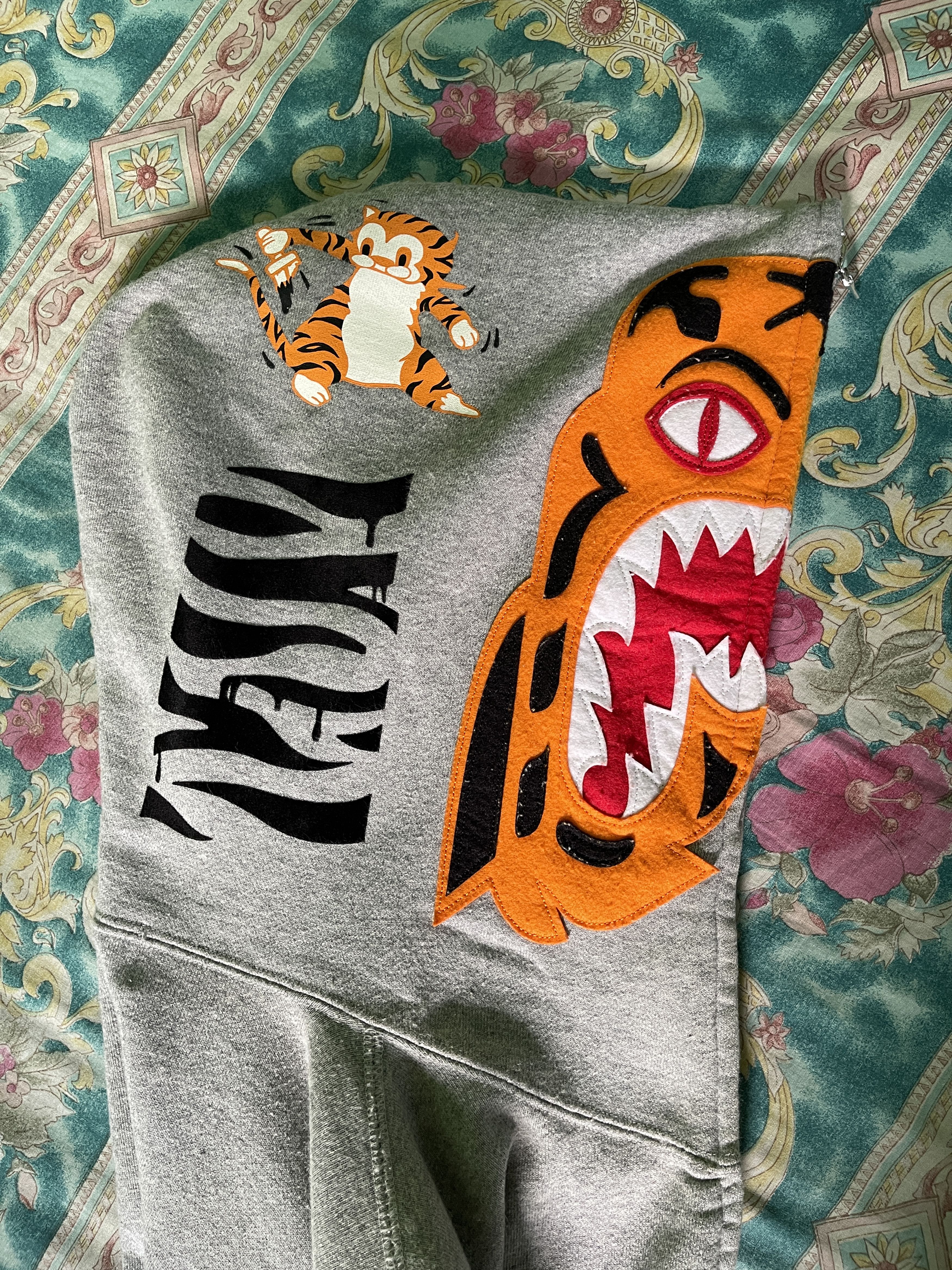 Bape Tiger Full Zip Hoodie Size S / US 4 / IT 40 - 8 Thumbnail