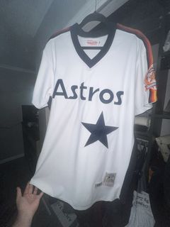 Authentic RUSSELL ATHLETIC 52 2XL HOUSTON ASTROS, VINTAGE Jersey USA, RARE!