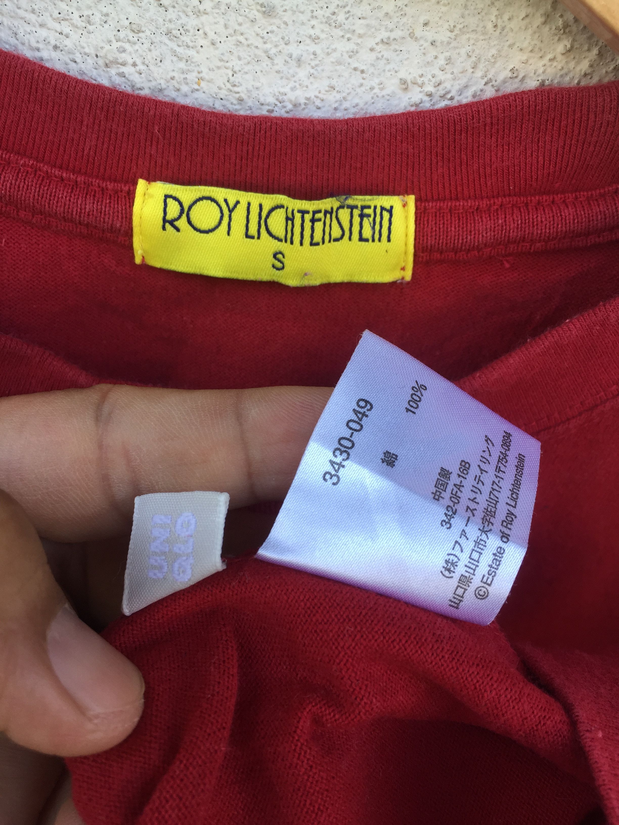 Andy Warhol × Art Comes First × Japanese Brand Roy Lichtenstein Artwork Knock Knock Pop Art Size US S / EU 44-46 / 1 - 6 Thumbnail