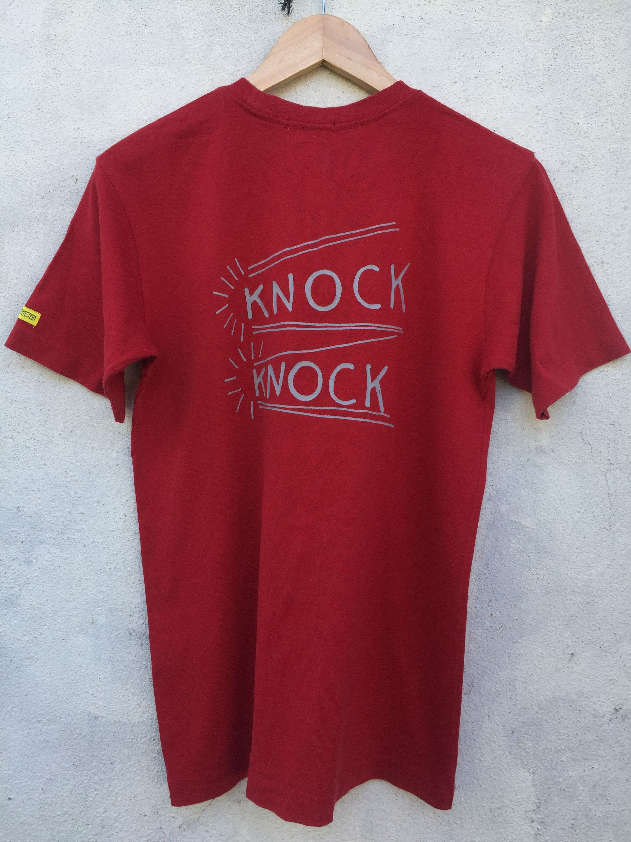 Andy Warhol × Art Comes First × Japanese Brand Roy Lichtenstein Artwork Knock Knock Pop Art Size US S / EU 44-46 / 1 - 5 Thumbnail