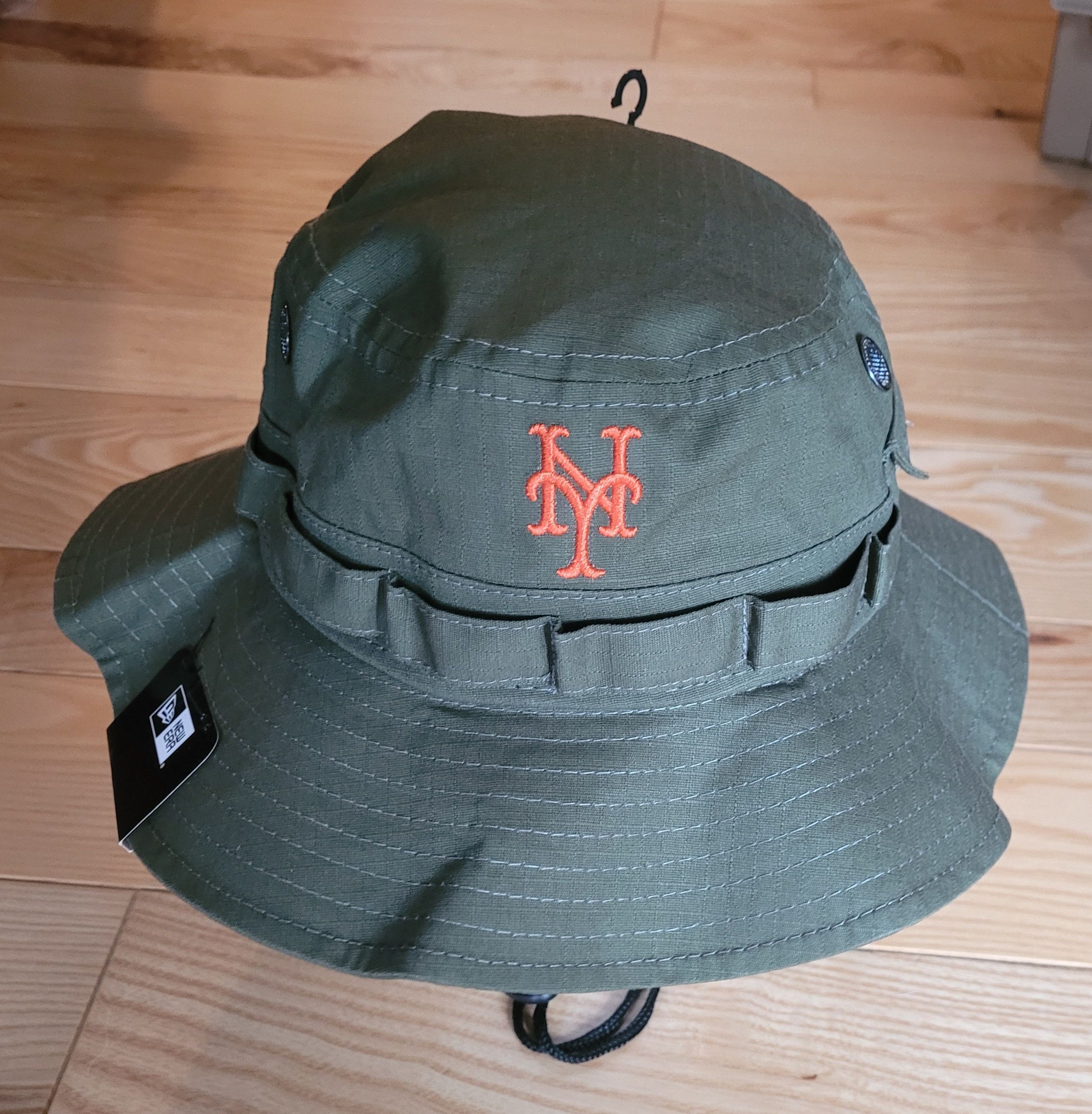 Aime Leon Dore Aime Leon Dore New Era Mets Safari Bucket Hat