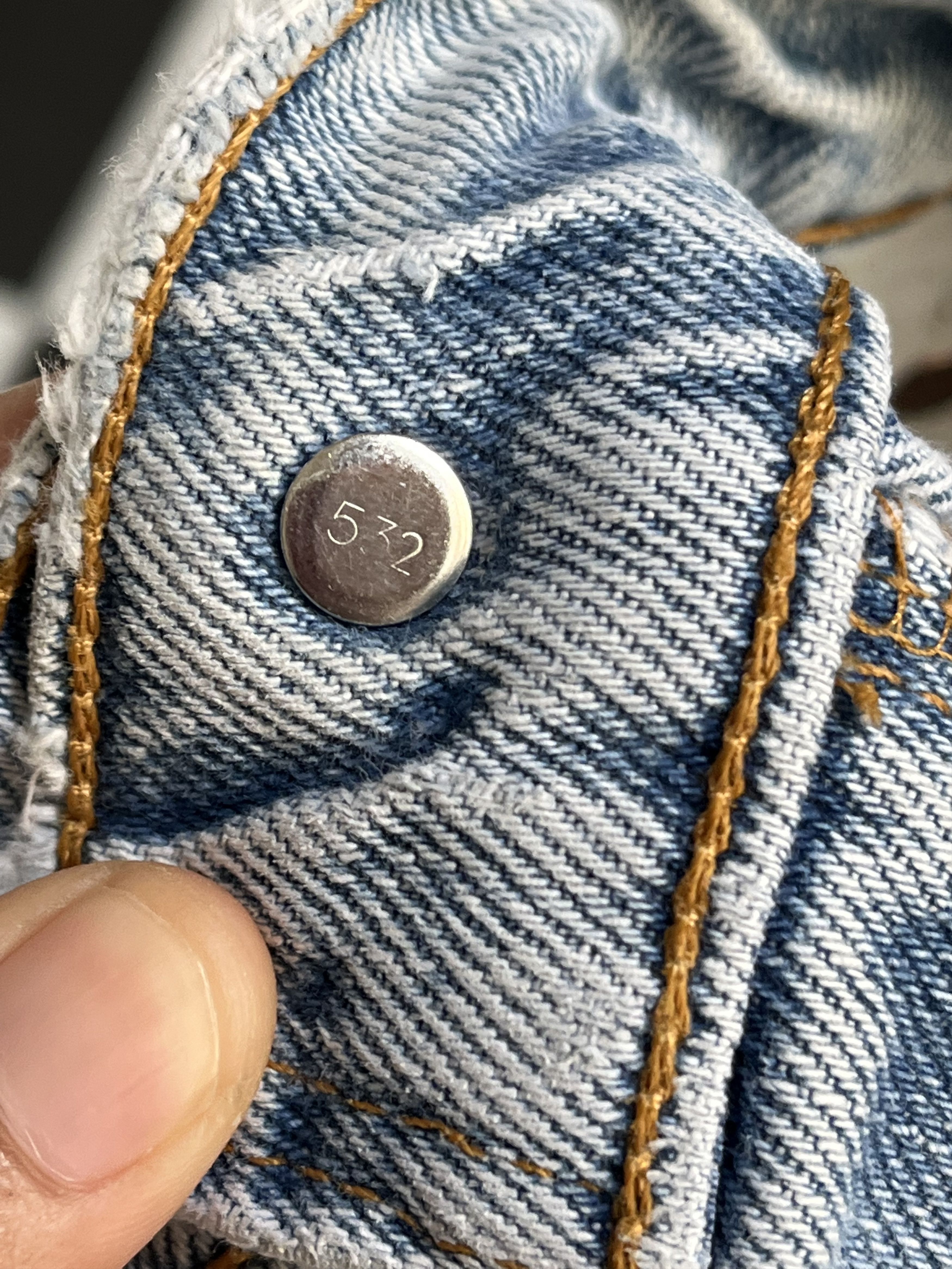 Levi's × Vintage Vintage 90s Levi's 512 Tapered Leg Jean Made in usa L223 Size US 28 / EU 44 - 10 Thumbnail